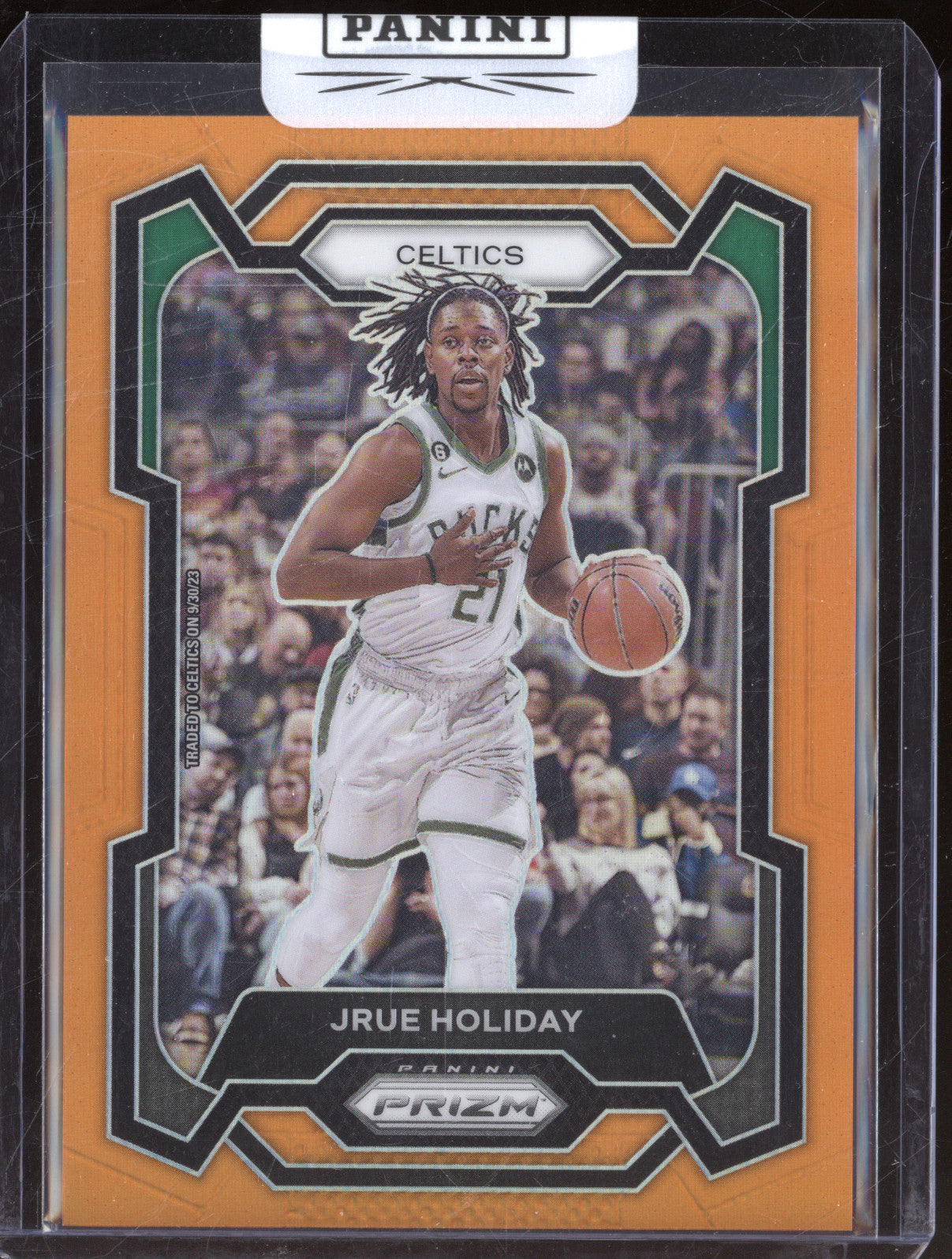 2023-24 Panini Prizm 107 Jrue Holiday Orange 37/49