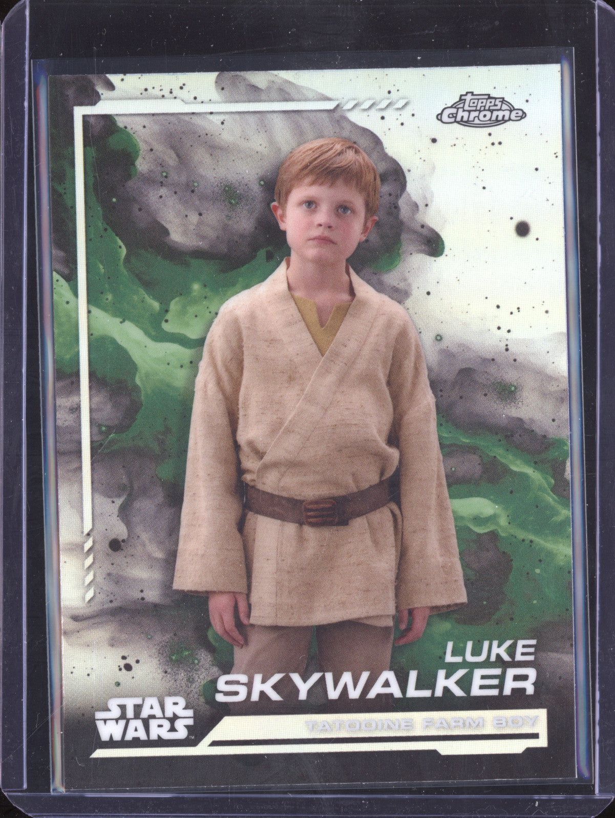 Luke Skywalker 2024 Topps Star Wars Chrome 70 Rainbow Refractor