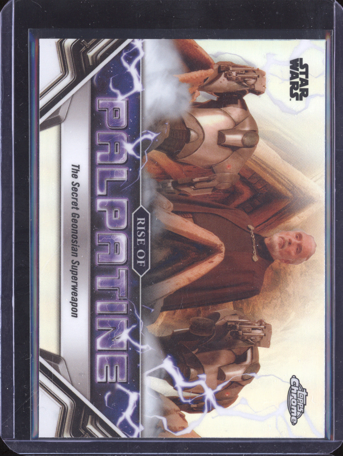 The Secret Geonosian Superweapon 2024 Topps Star Wars Chrome Rise of Palpatine