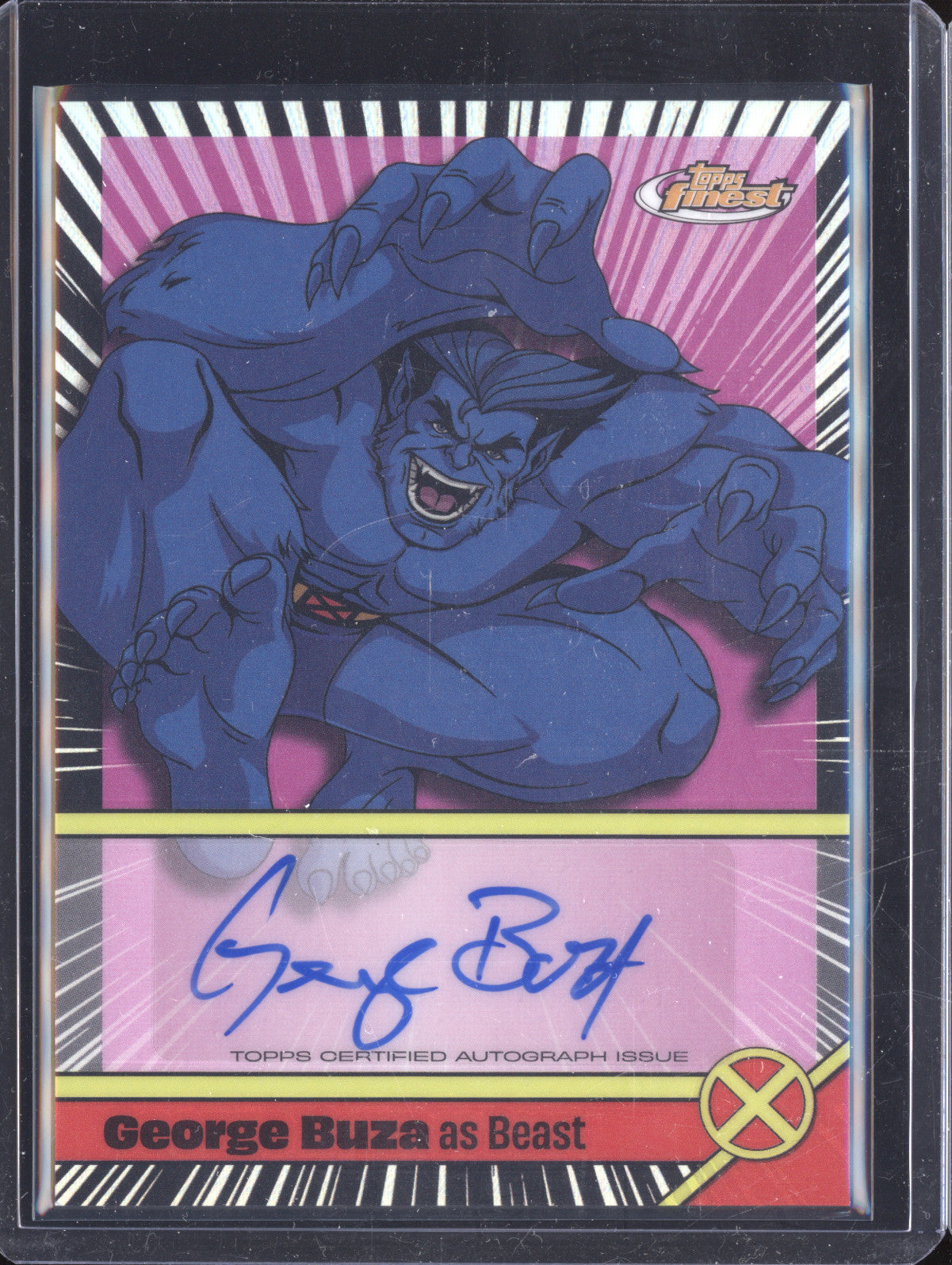 Beast 2025 Topps Finest X-Men 97 CA-GB Voice Actor Auto