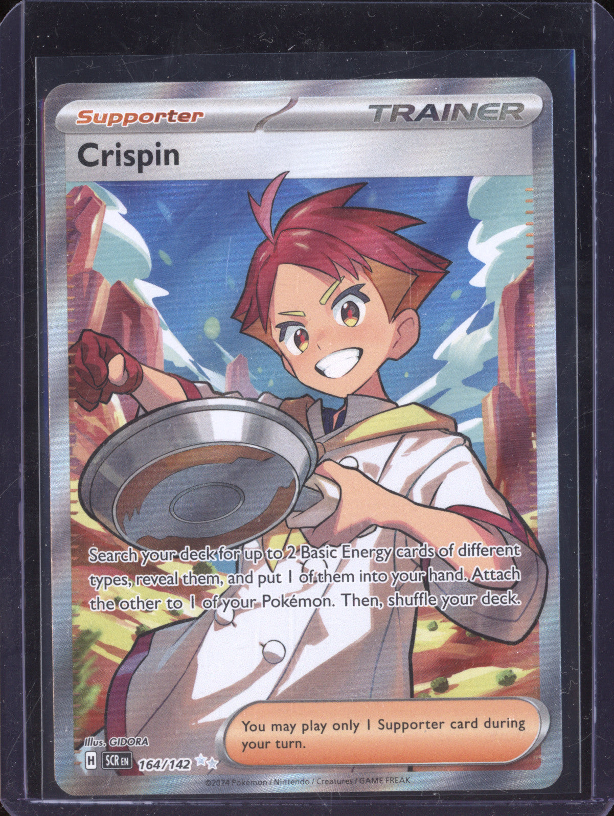 Crispin 2024 Pokemon Stellar Crown 164/142 Ultra Rare