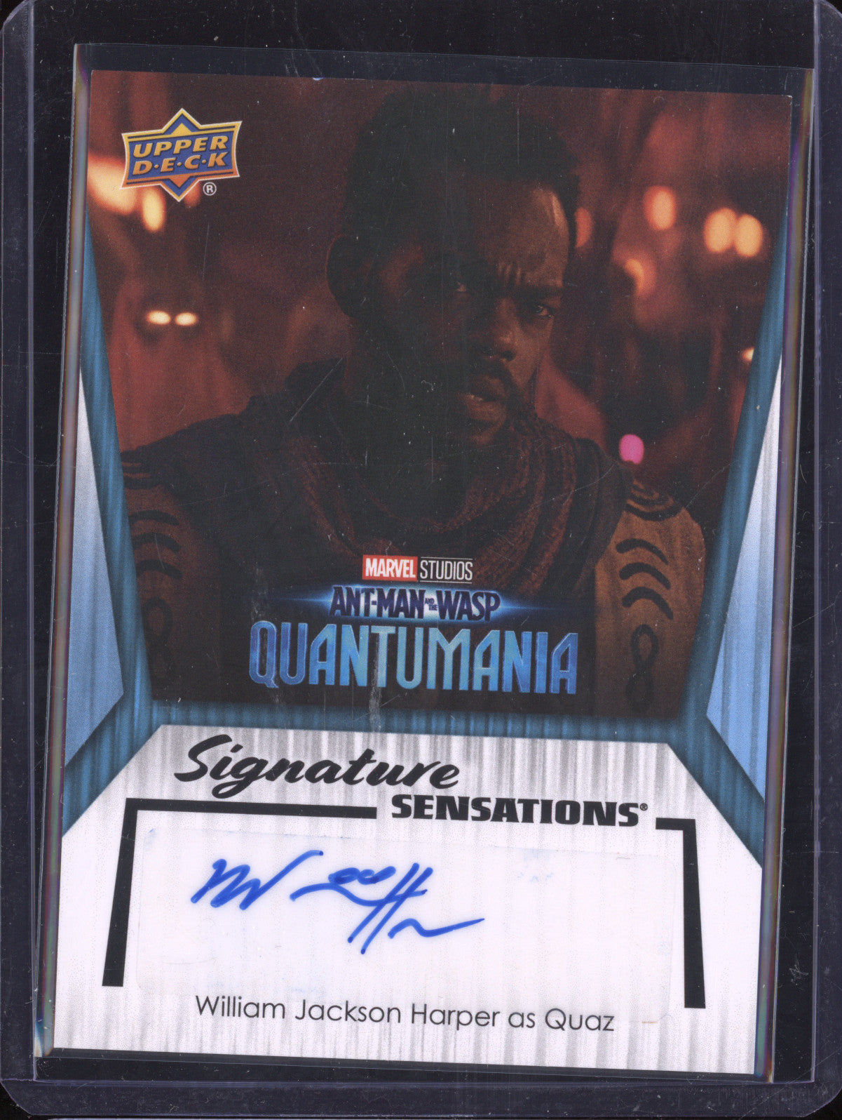 Quaz 2024 Upper Deck Marvel Studios Series 2 SS-HA Signature Sensations