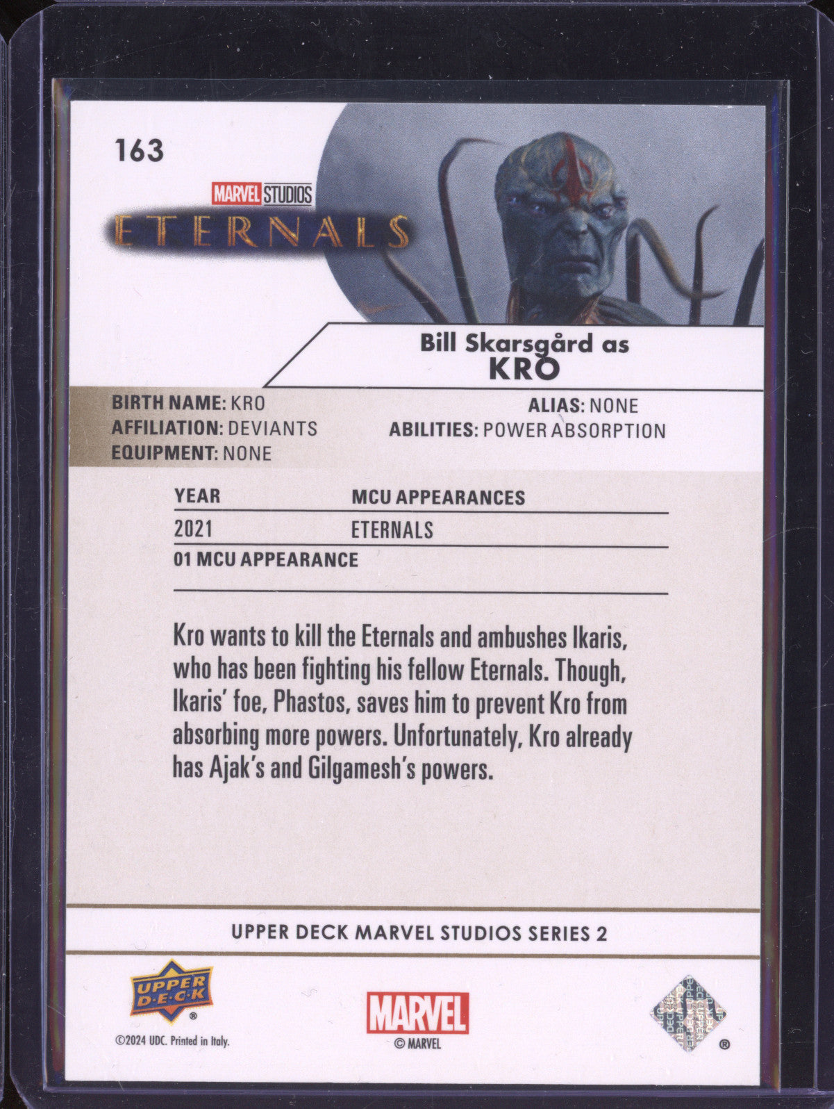 Kro 2024 Upper Deck Marvel Studios Series 2 163 High Gloss 5/10