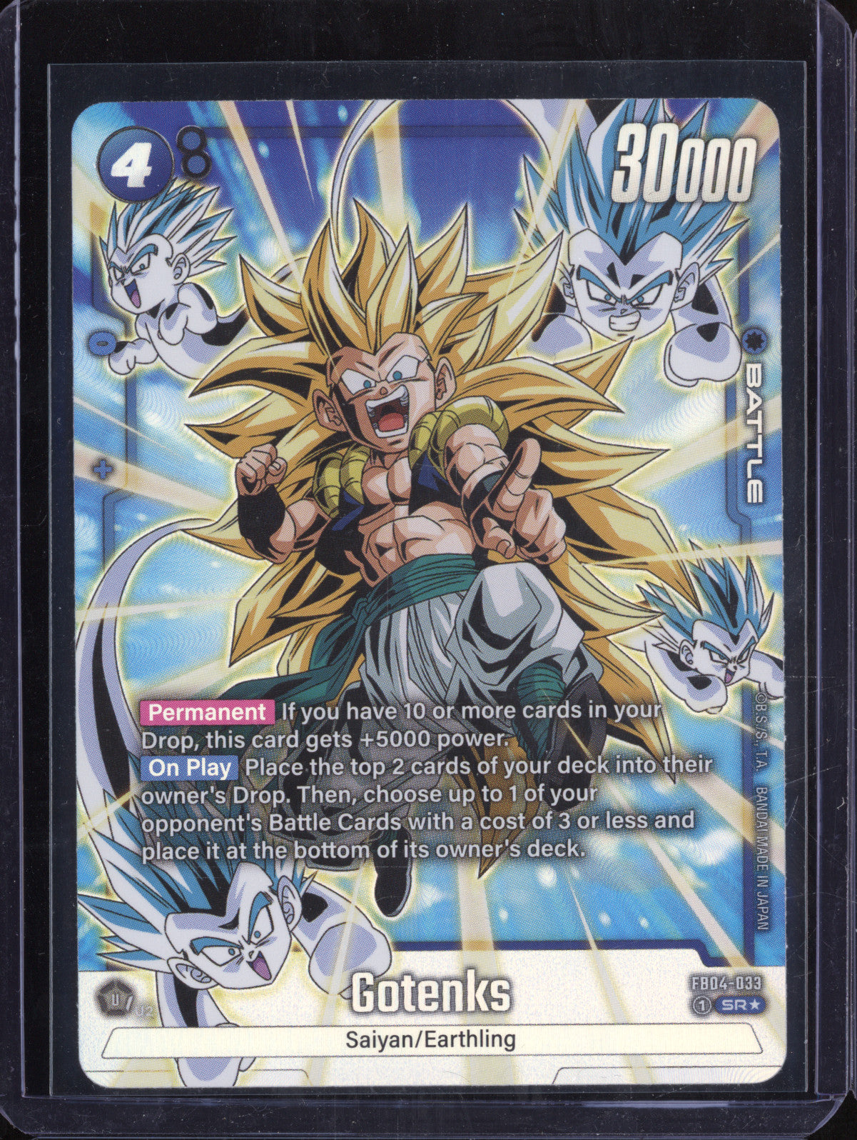 Gotenks 2024 Dragon Ball Super Fusion World Ultra Limit FB04-033 SR Alt Art