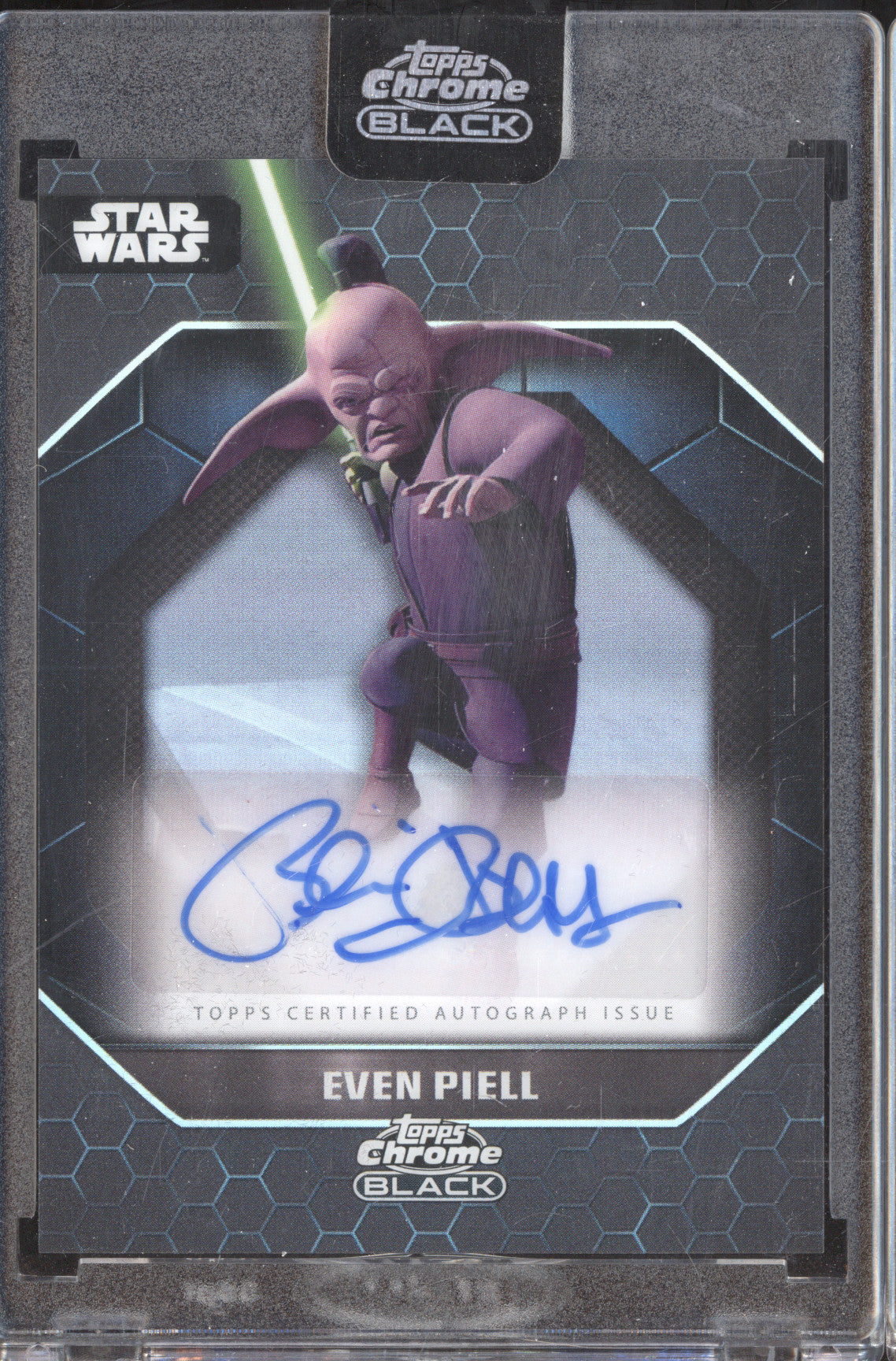 Even Piell 2024 Topps Chrome Black ALS-BE Light Side Auto