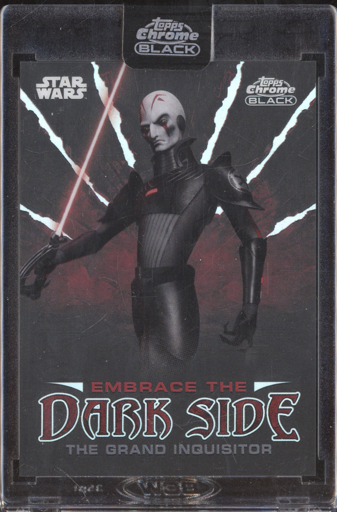 The Grand Inquisitor 2024 Topps Chrome Black ED-8 Embrace the Dark Side