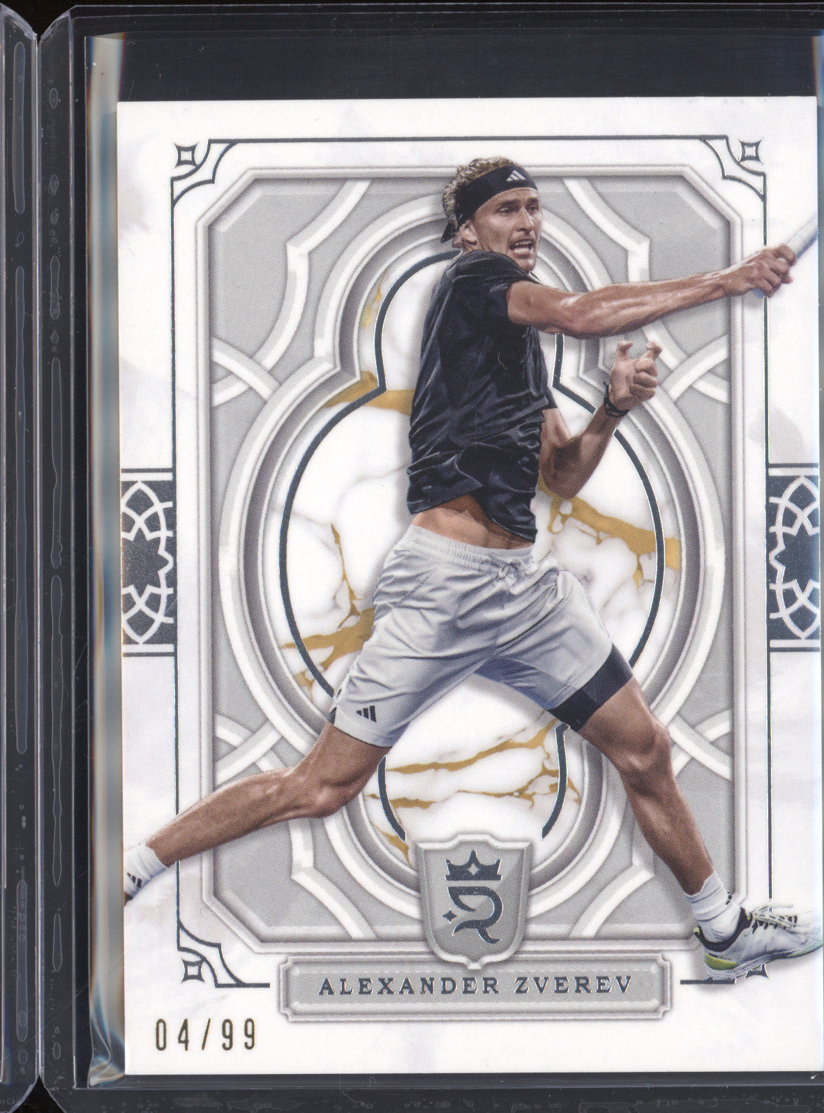 Alexander Zverev 2024 Topps Royalty Tennis 79 Base 04/99