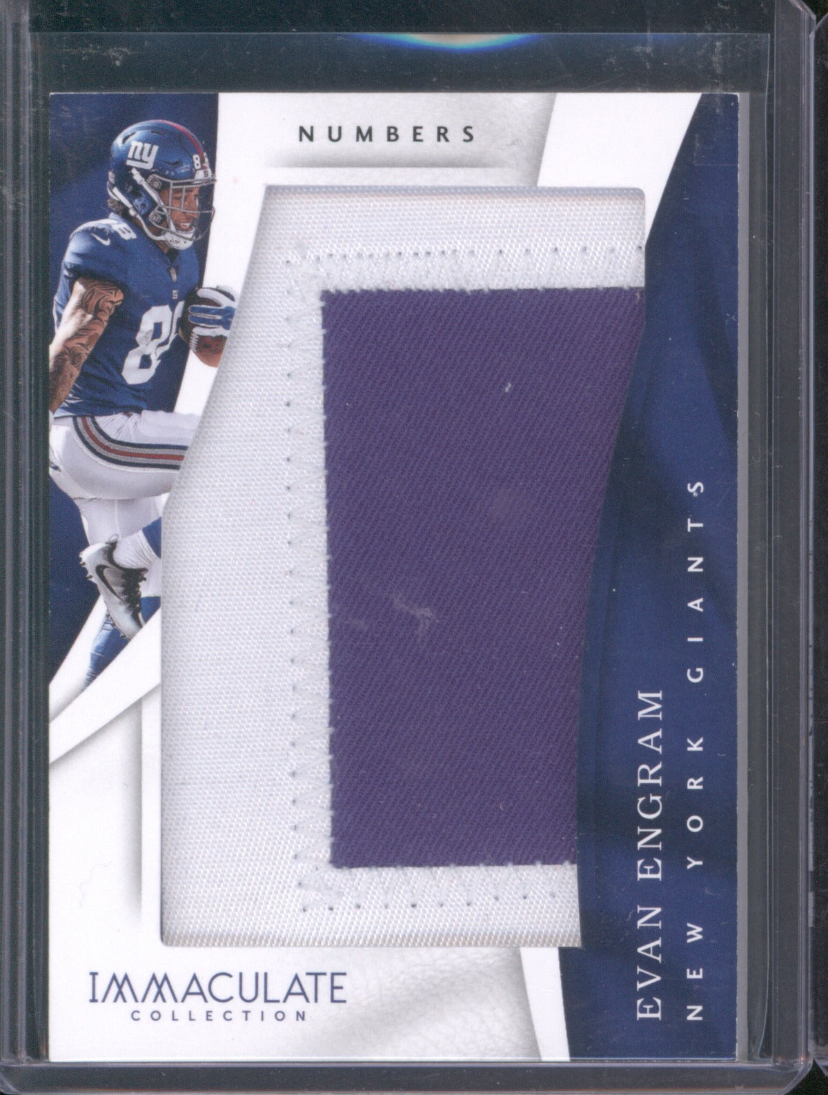 Evan Engram 2017 Panini Immaculate Numbers /25