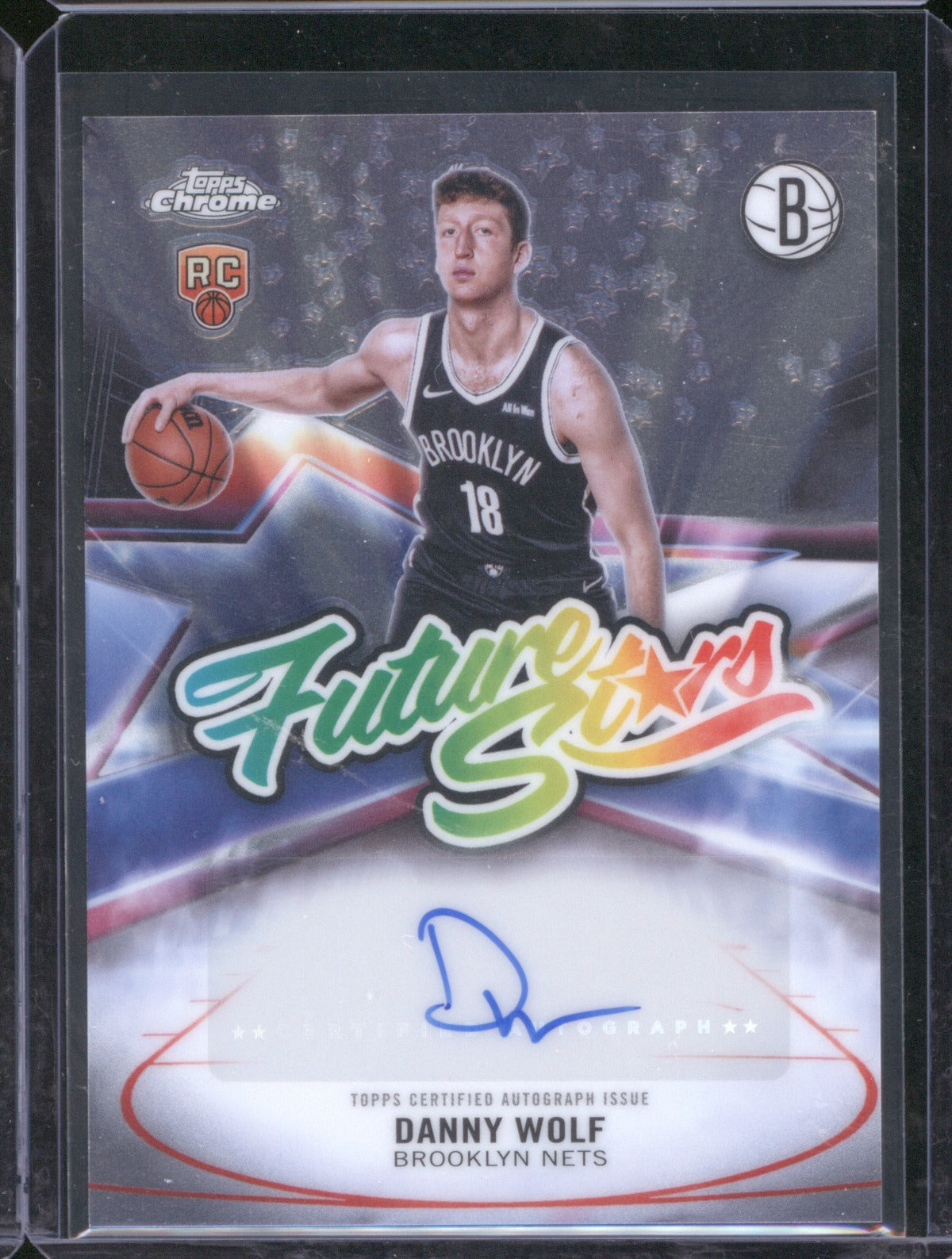 Danny Wolf 2025 Topps Chrome FS-DW Future Stars Auto RC