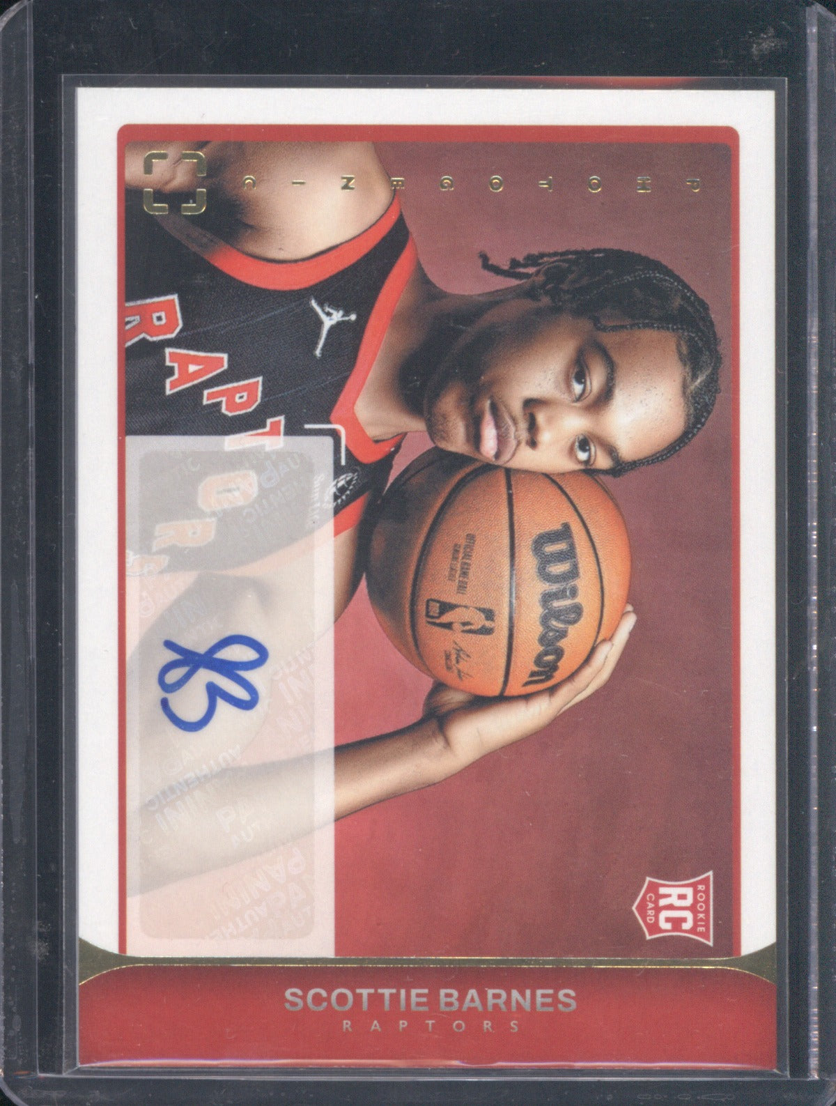 Scottie Barnes 2021 Panini Photogenic RS-BAR Rookie Auto RC