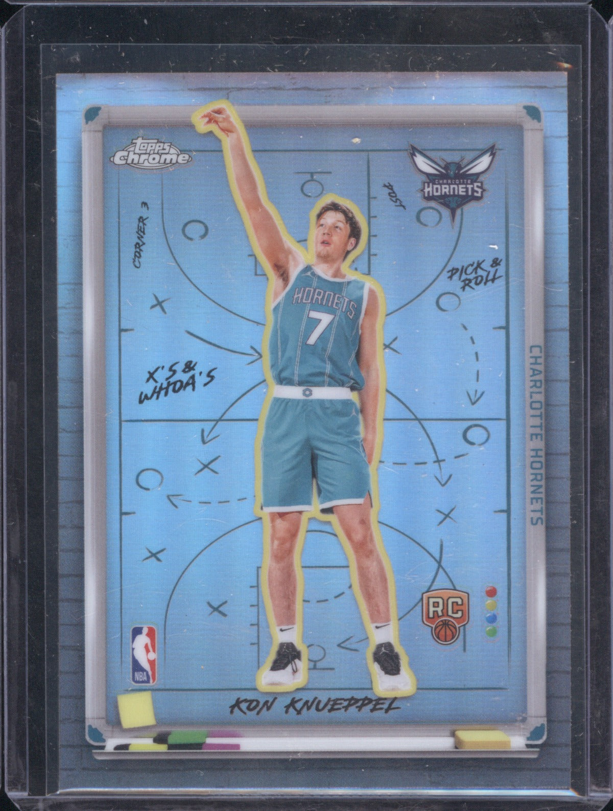 2025 Topps Chrome Kon Knueppel X's & Whoa's Refractor