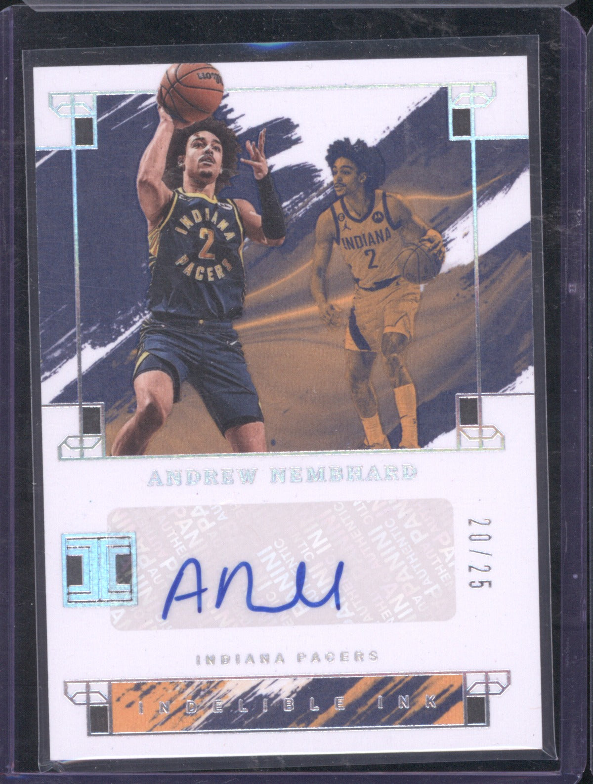 2023 Panini Impeccable Andrew Nembhard Indelible Ink Auto 20/25