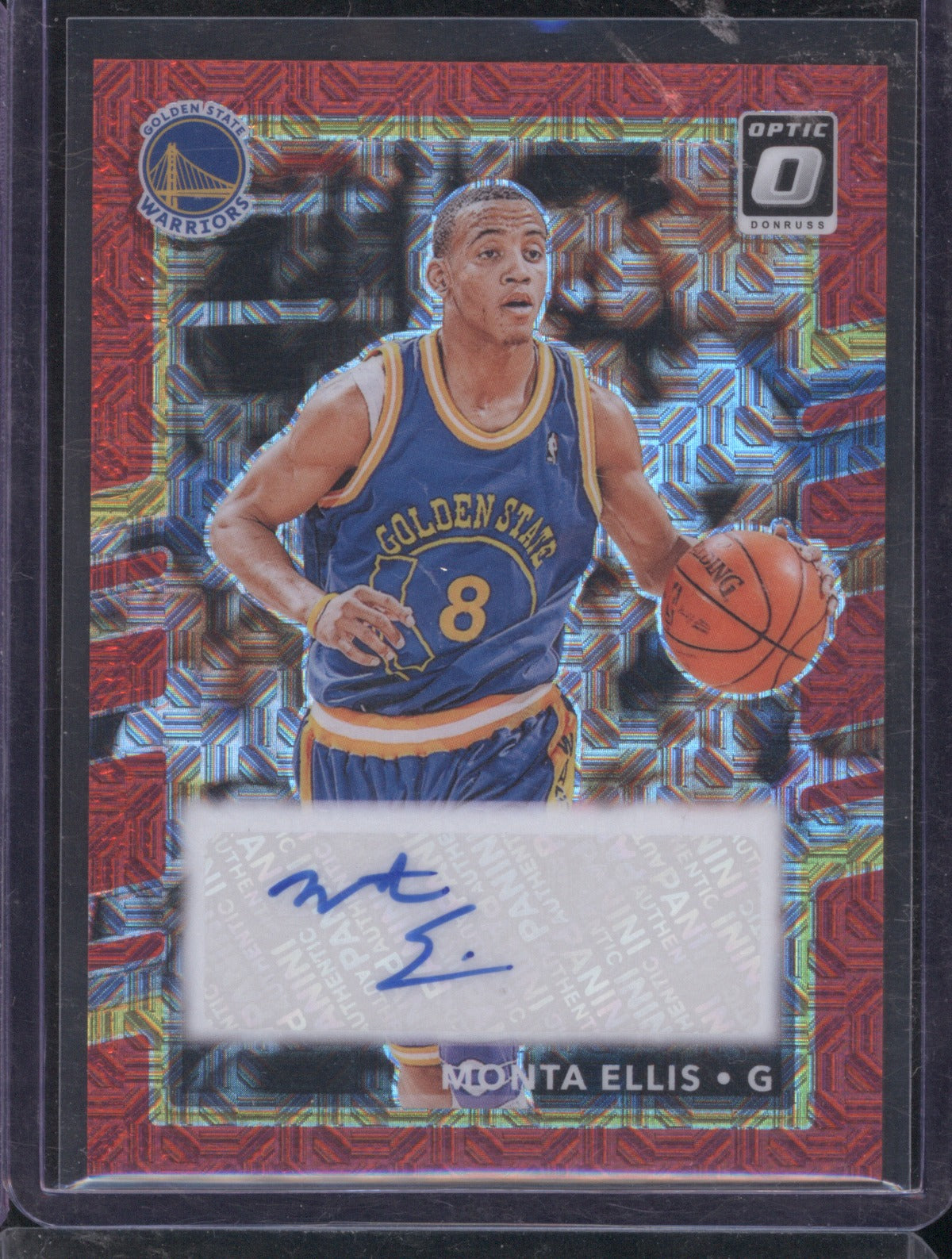 2024 Donruss Optic Monta Ellis Red Choice Auto