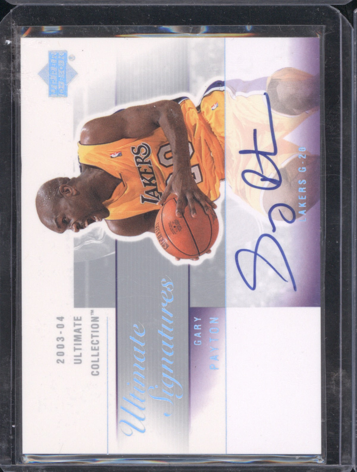 2003 Upper Deck Ultimate Collection Gary Payton Ultimate Signatures