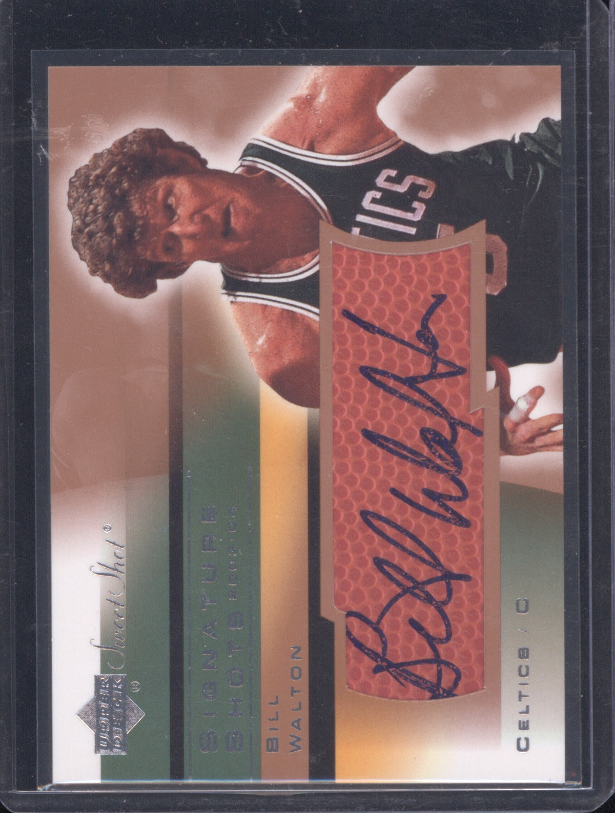 2003 Upper Deck Bill Walton Signature Shots Auto