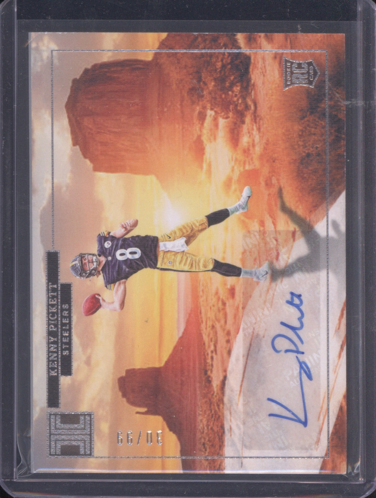 2022 Panini Impeccable Kenny Pickett Rookie Landscape Auto 30/99