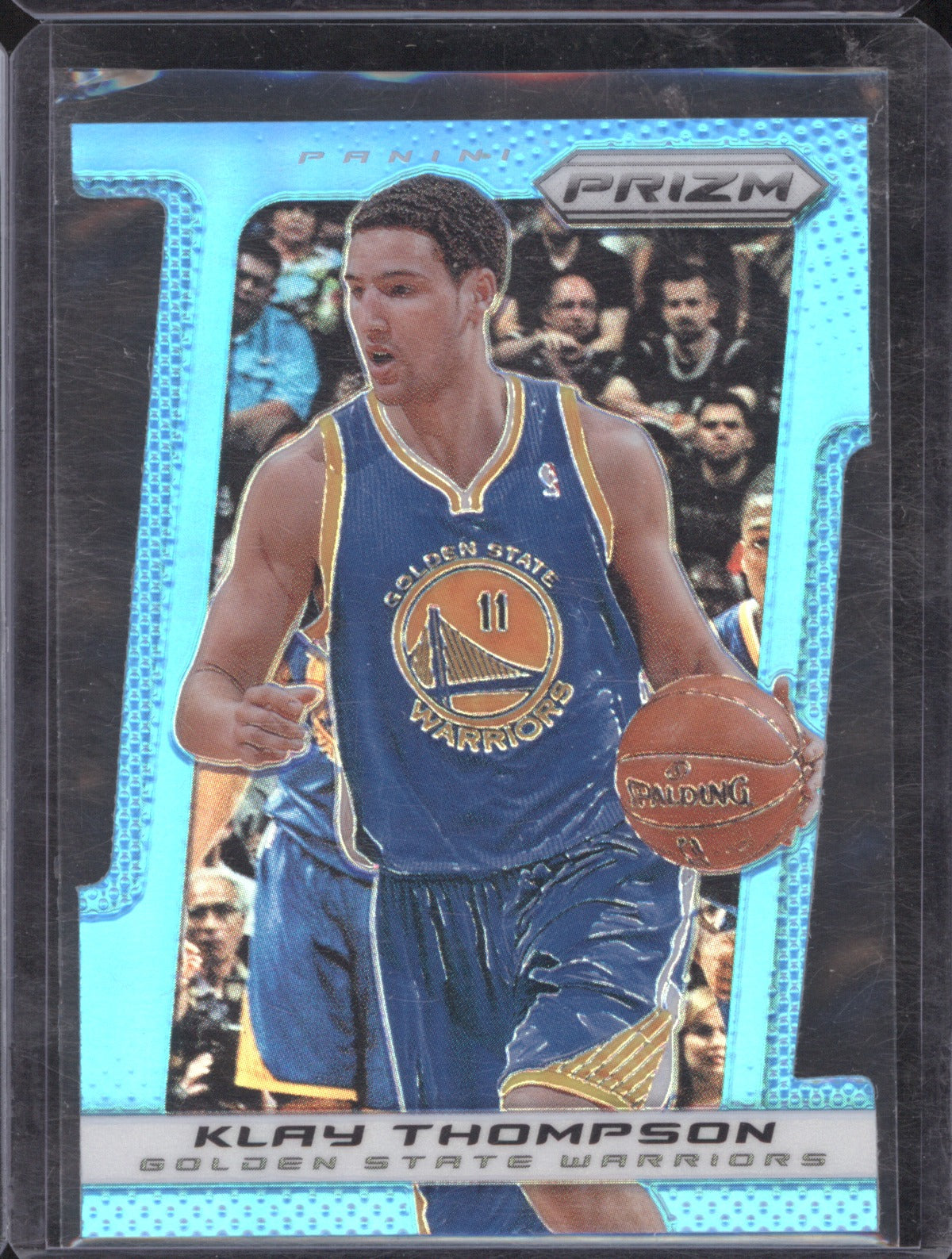 2013 Panini Prizm Klay Thompson 197 Blue Die Cut 59/199