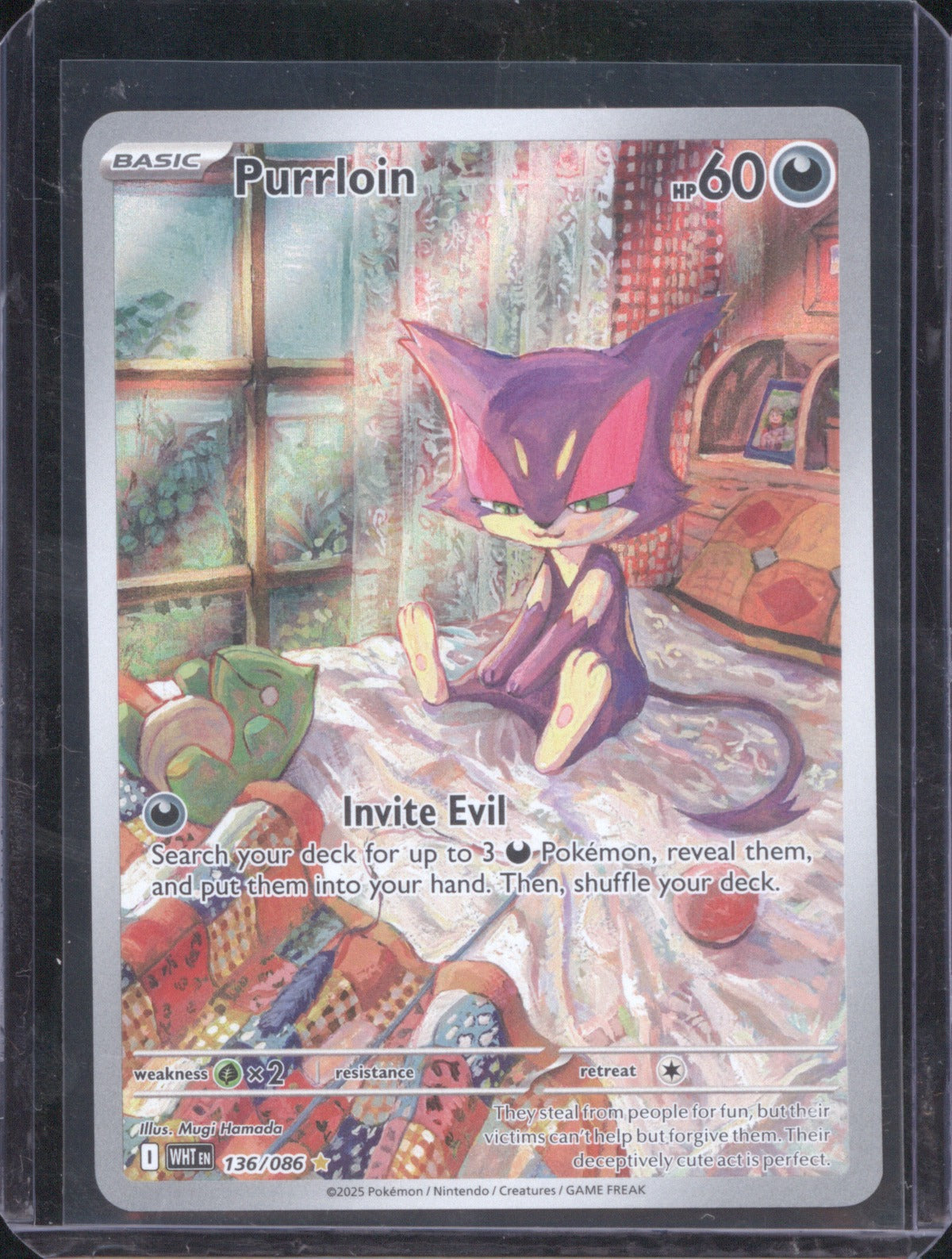 Purrloin 2025 Pokémon White Flare 136/086