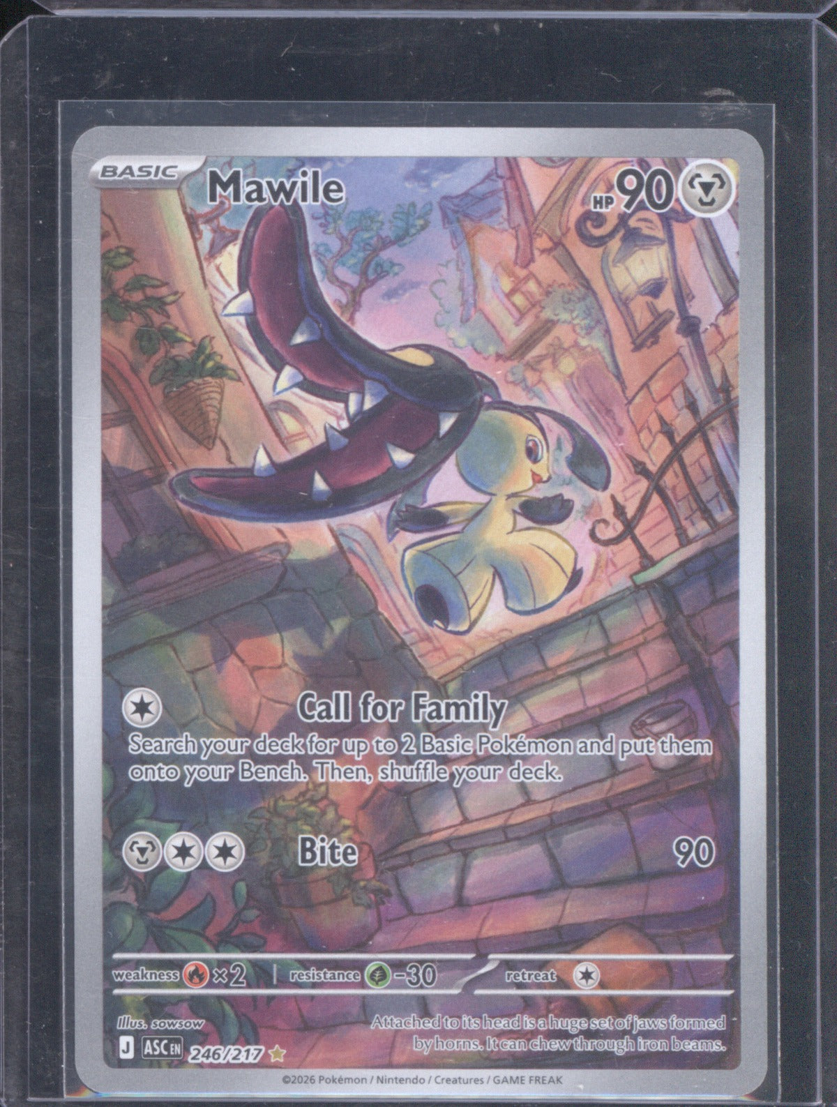 Mawile 2026 Pokemon Ascended Heroes 246/217 Illustration Rare