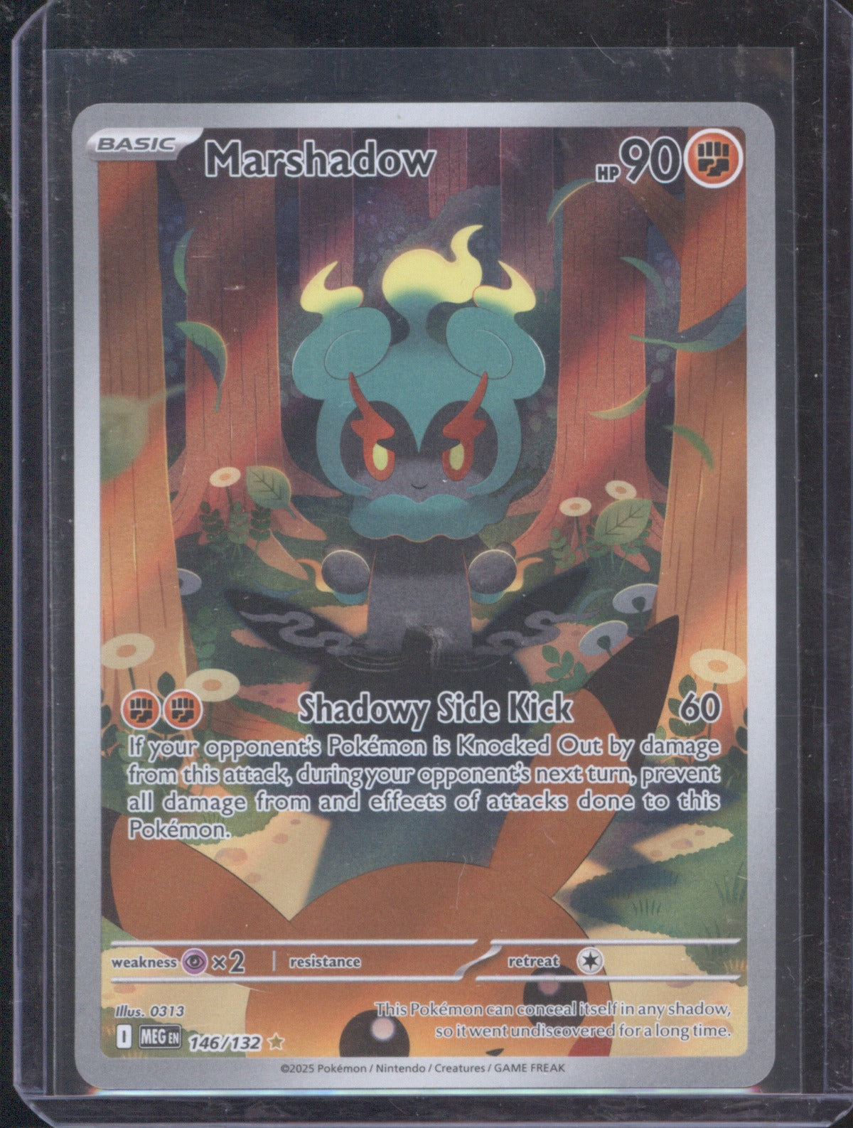 Marshadow 2025 Pokémon Mega Evolution 146/132 Illustration Rare