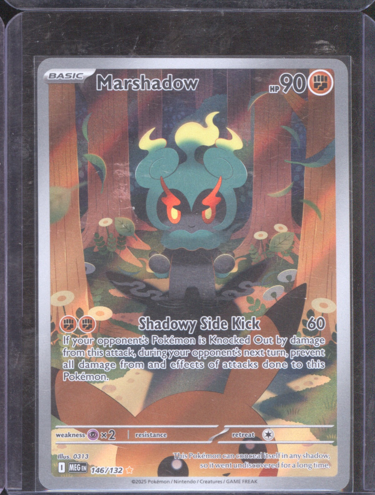 Marshadow 2025 Pokémon Mega Evolution 146/132 Illustration Rare