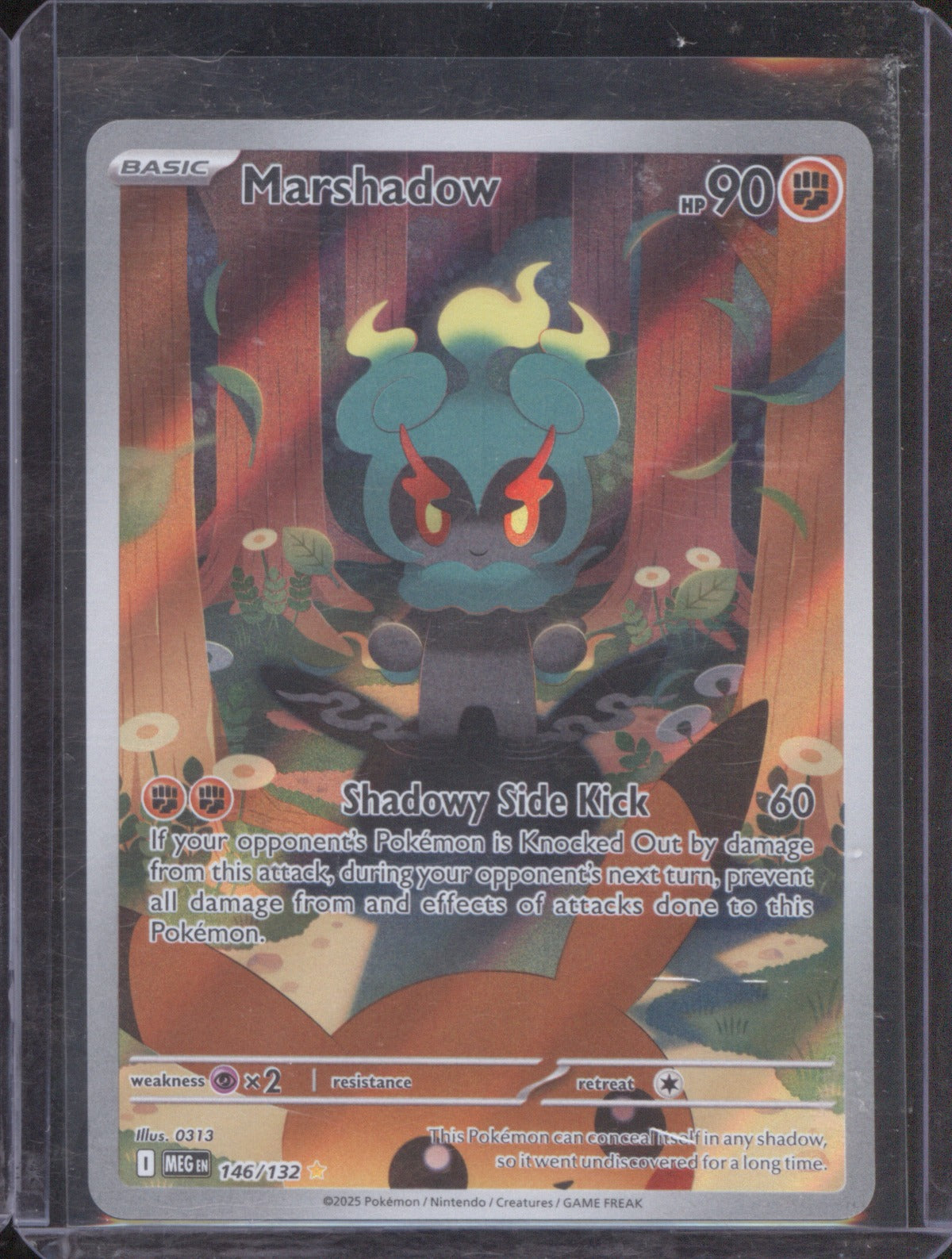 Marshadow 2025 Pokemon TCG Mega Evolution 146/132 Illustration Rare
