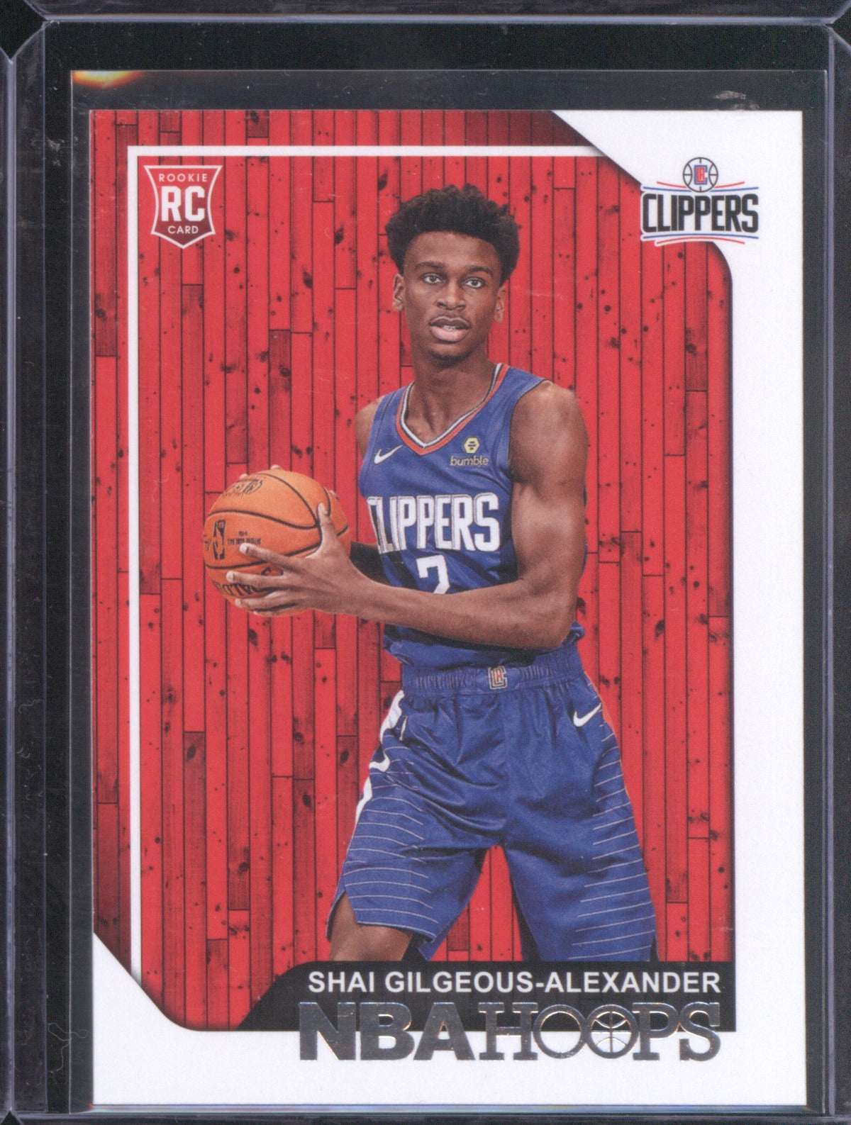 Shai Gilgeous-Alexander 2018-19 Panini NBA Hoops 262 Rookie RC