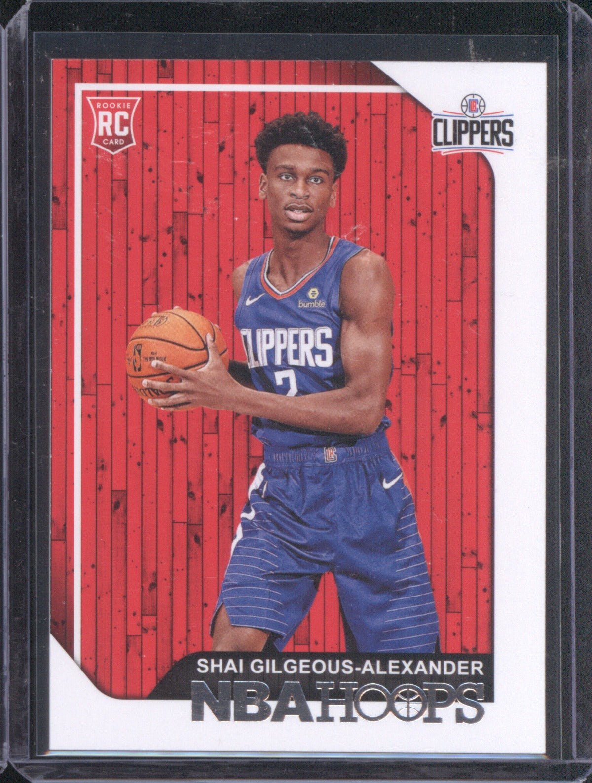 Shai Gilgeous-Alexander 2018-19 Panini NBA Hoops 262 Rookie RC