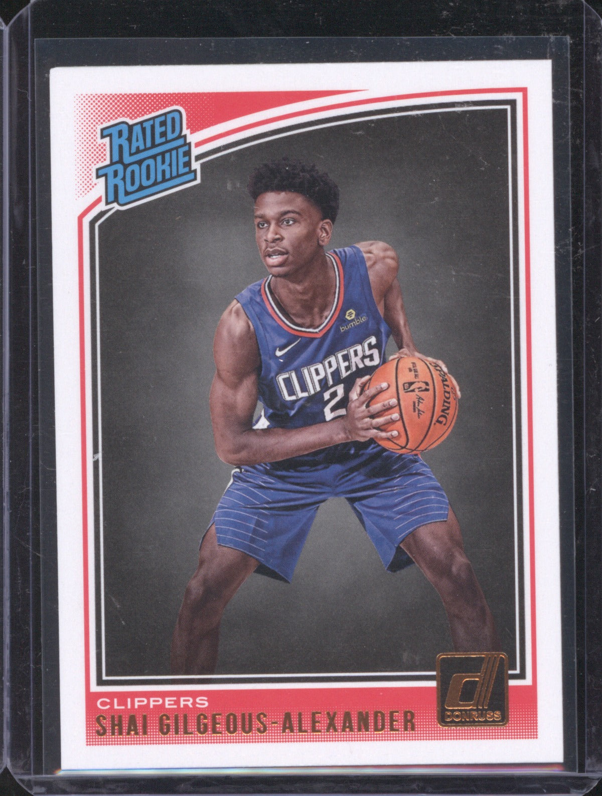 Shai Gilgeous-Alexander 2018-19 Panini Donruss 162 Rookie RC
