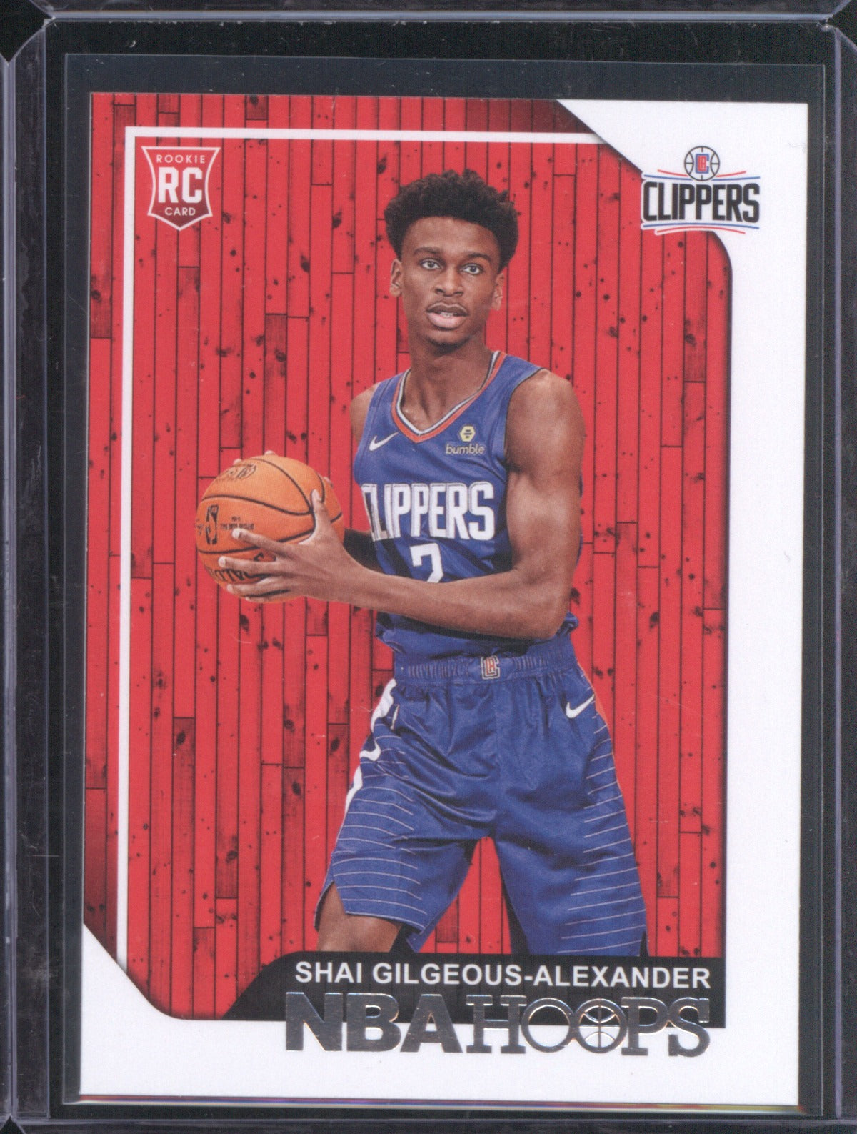 Shai Gilgeous-Alexander 2018-19 Panini NBA Hoops 262 Rookie RC