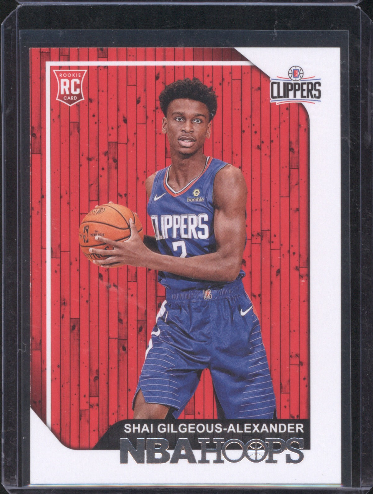 Shai Gilgeous-Alexander 2018-19 Panini NBA Hoops 262 Rookie RC