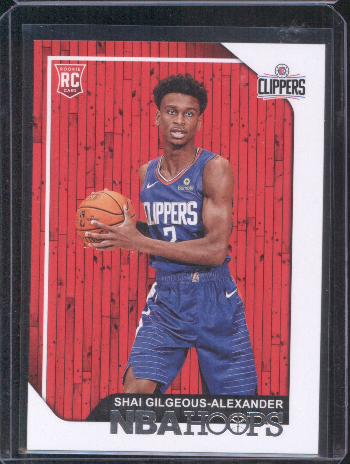 Shai Gilgeous-Alexander 2018-19 Panini NBA Hoops 262 Rookie RC