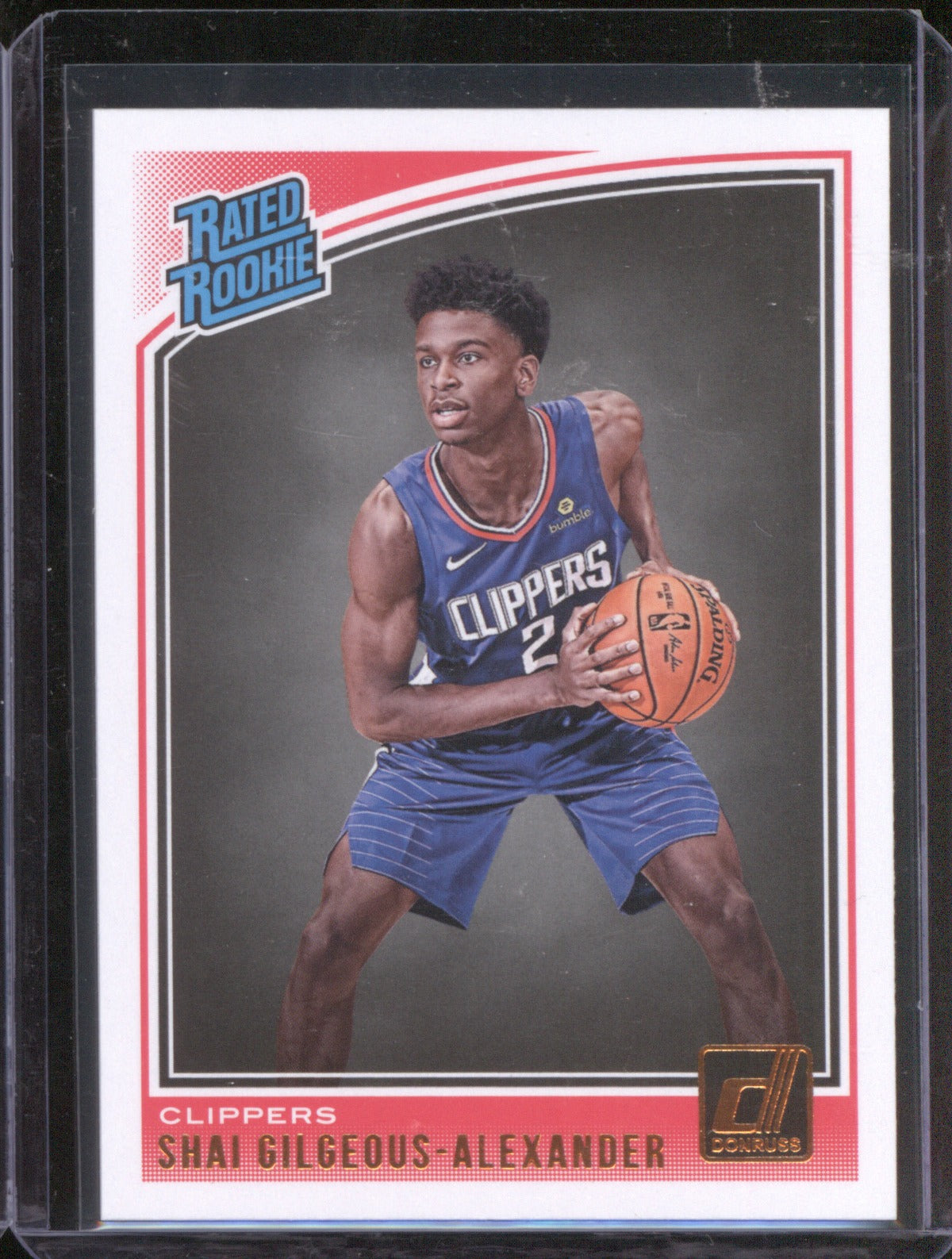Shai Gilgeous-Alexander 2018-19 Panini Donruss 162 Rookie RC