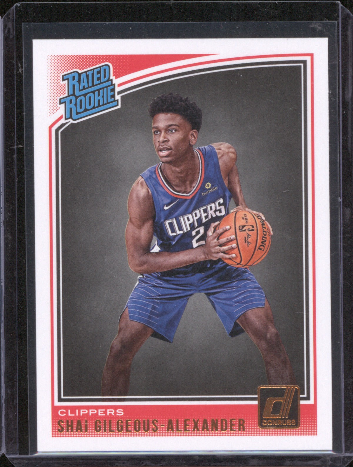 Shai Gilgeous-Alexander 2018-19 Panini Donruss 162 Rookie RC