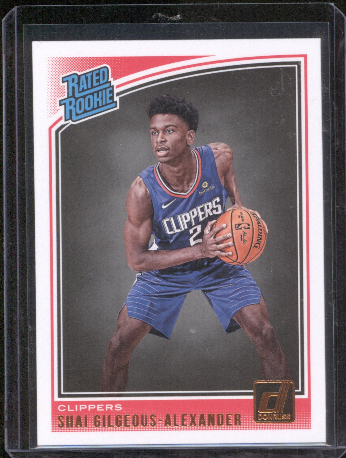 Shai Gilgeous-Alexander 2018-19 Panini Donruss 162 Rookie RC