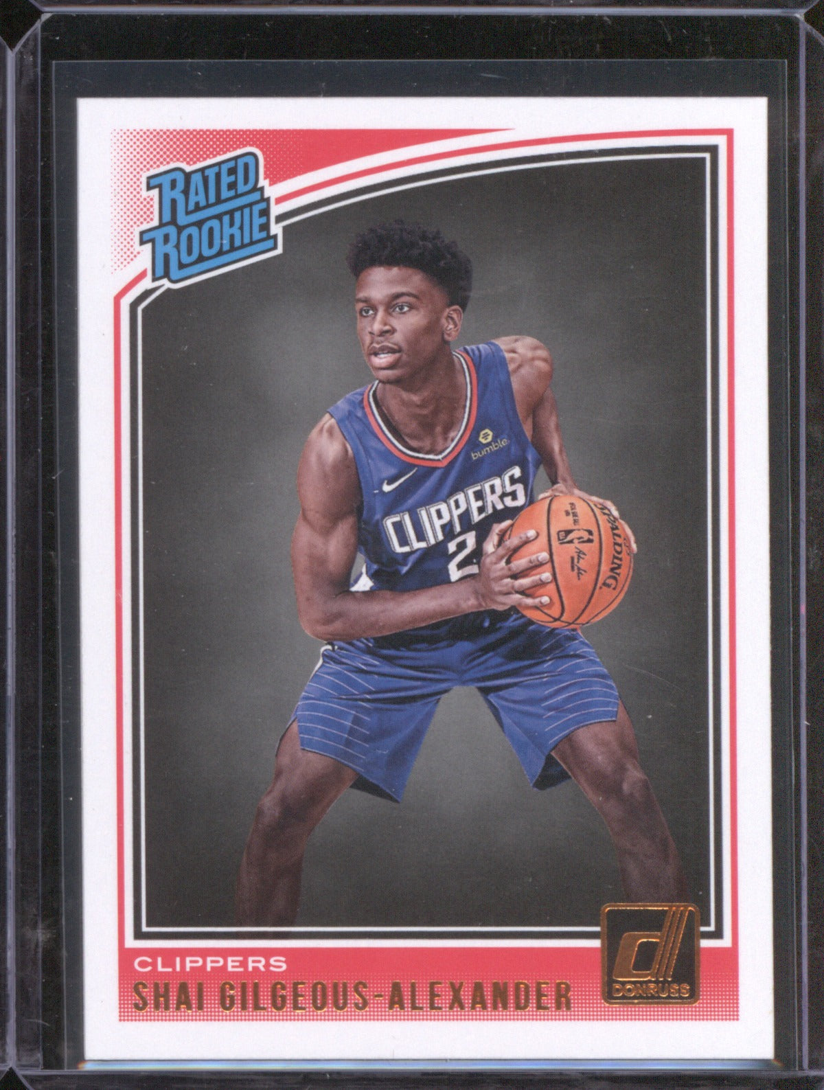 Shai Gilgeous-Alexander 2018-19 Panini Donruss 162 Rookie RC