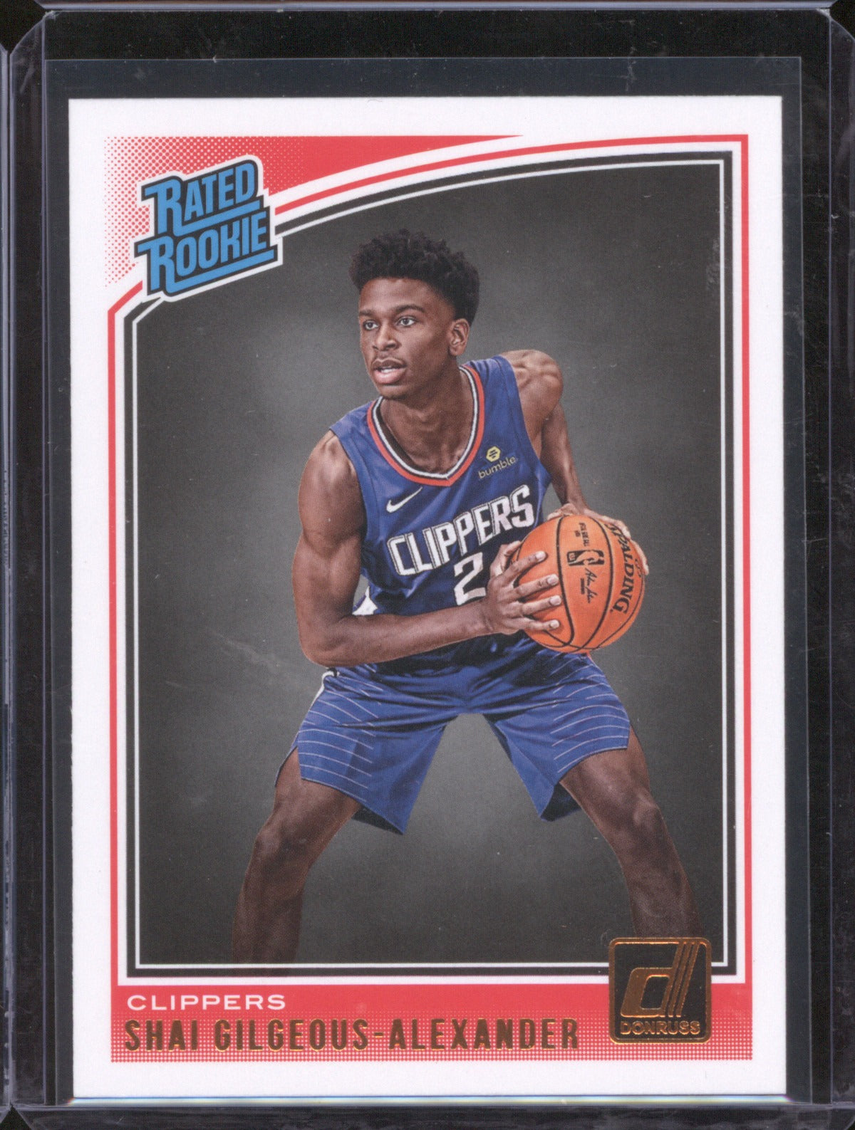 Shai Gilgeous-Alexander 2018-19 Panini Donruss 162 Rookie RC