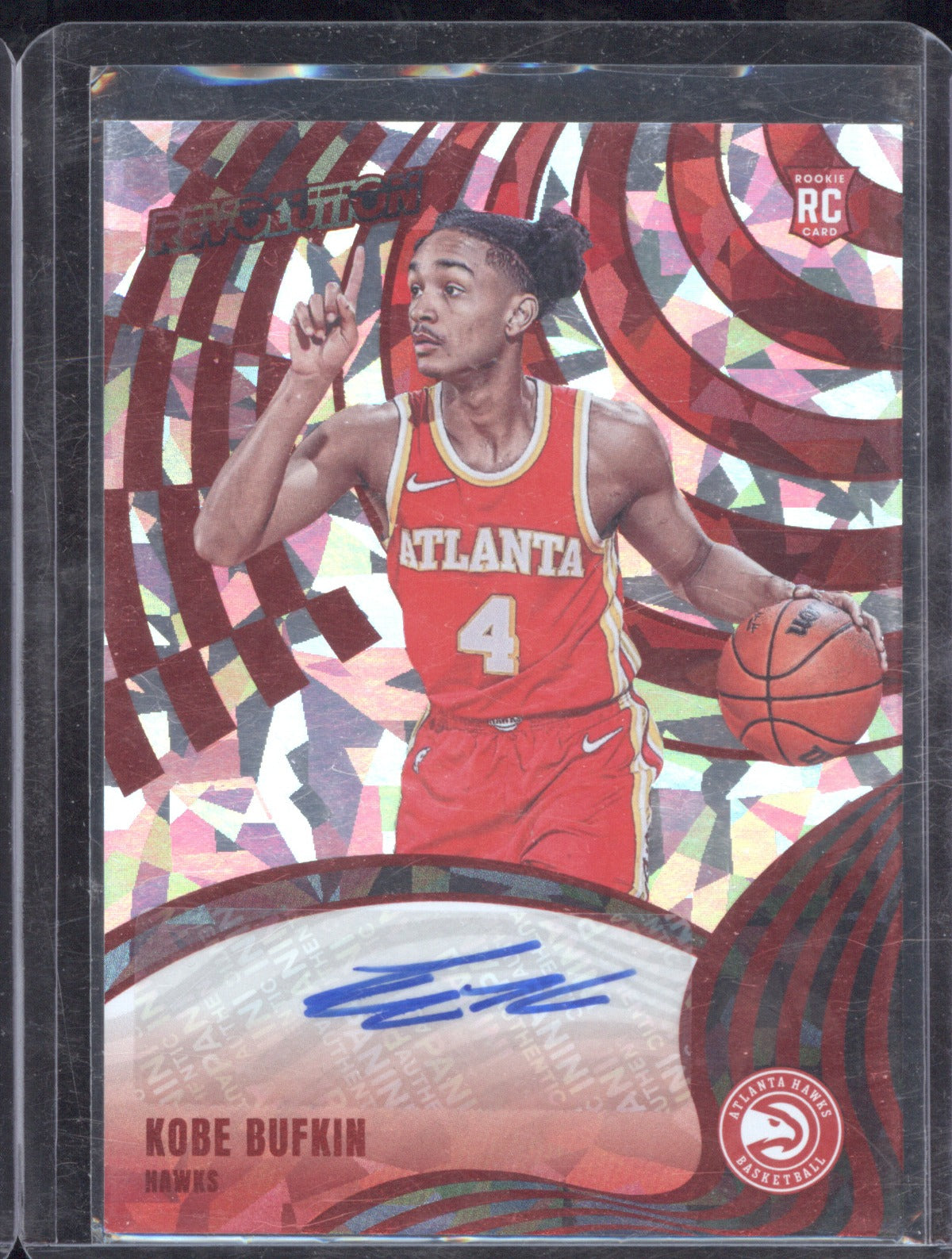 2023-24 Panini Revolution Kobe Bufkin Rookie Auto Chinese New Year 23/28 RC