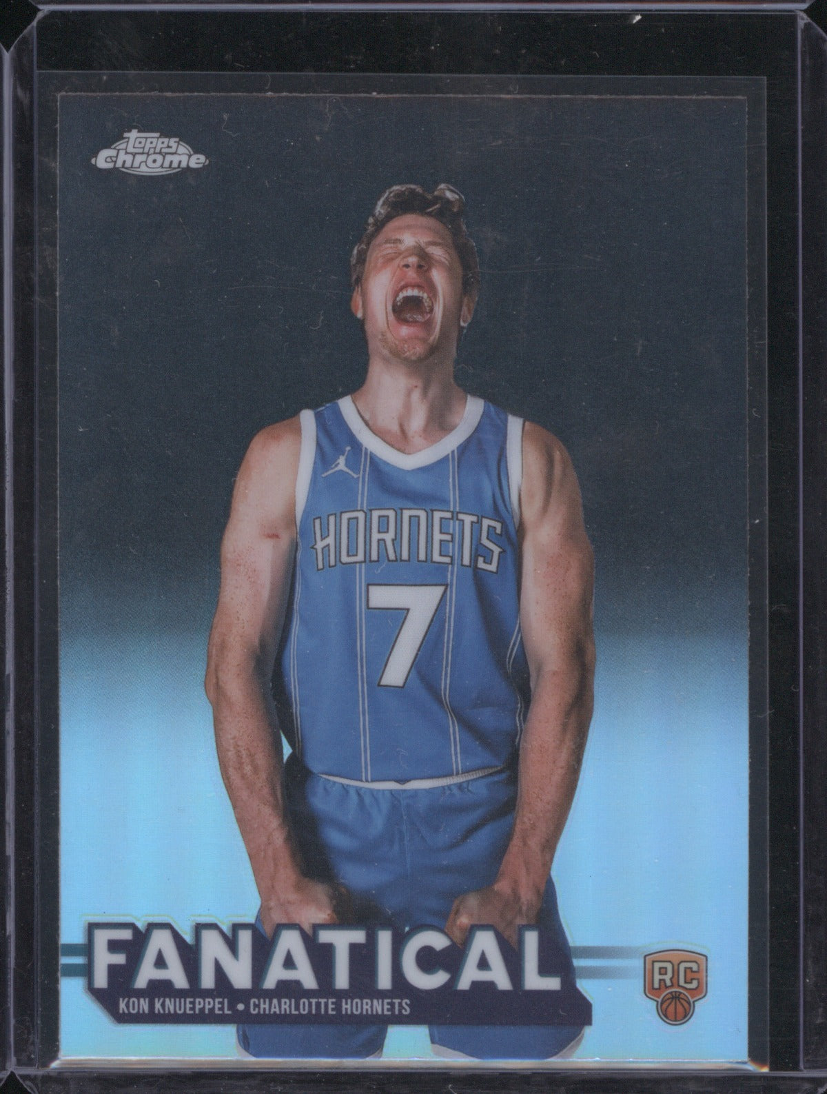 2025-26 Topps Chrome FAN-25 Kon Knueppel Fanatical RC`