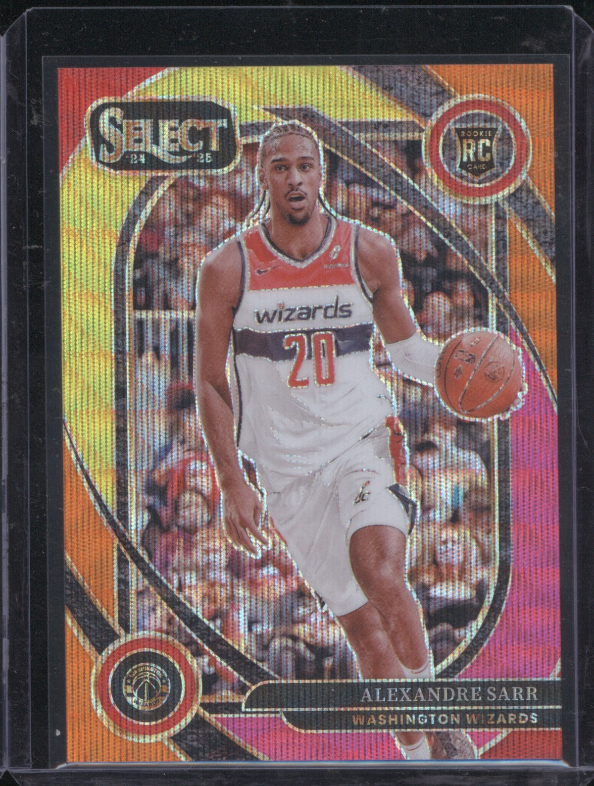 2024-25 Panini Select 274 Alexandre Sarr Multicolor RC