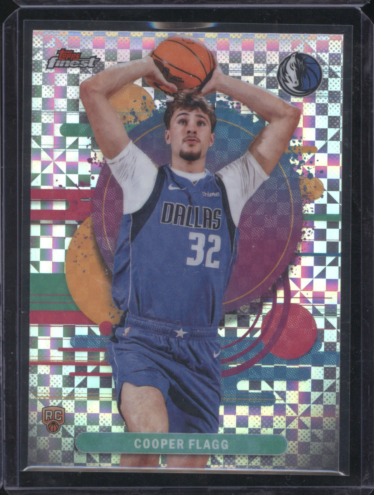 2025-26 Topps Finest 101 Cooper Flagg X-Fractor RC Uncommon