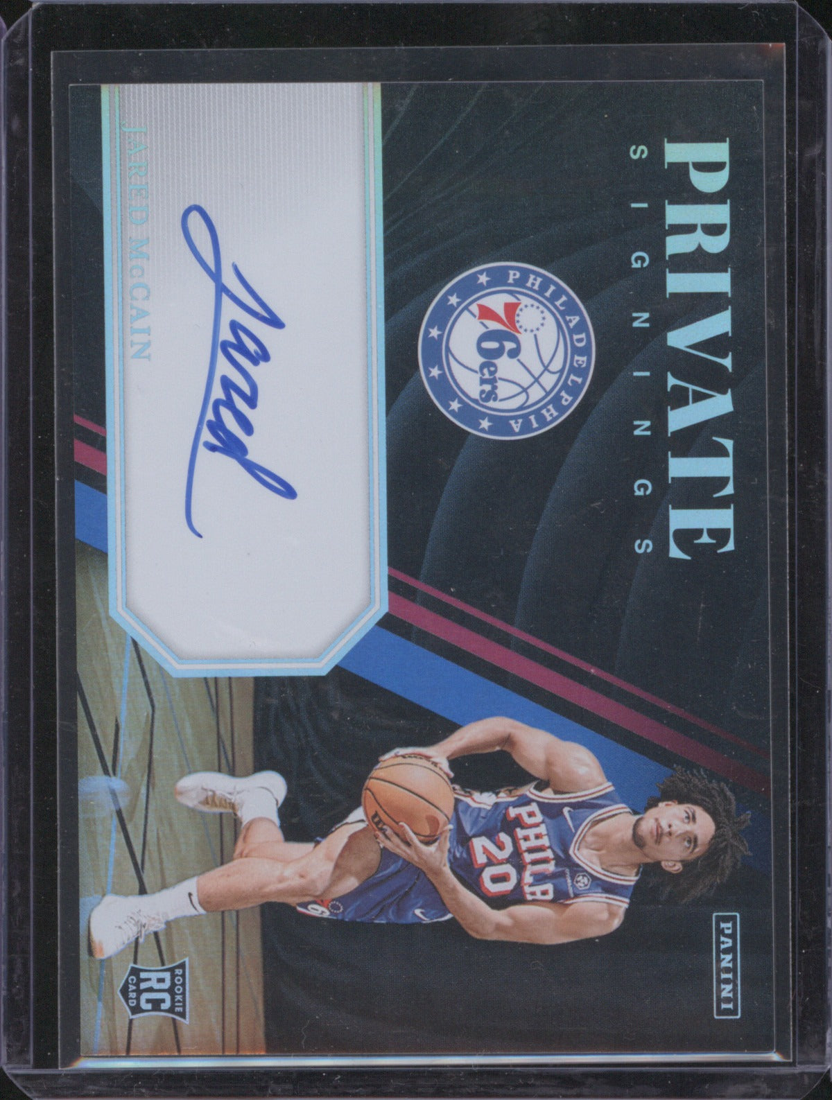 Jared McCain 2024 Panini Private Signings Auto RC
