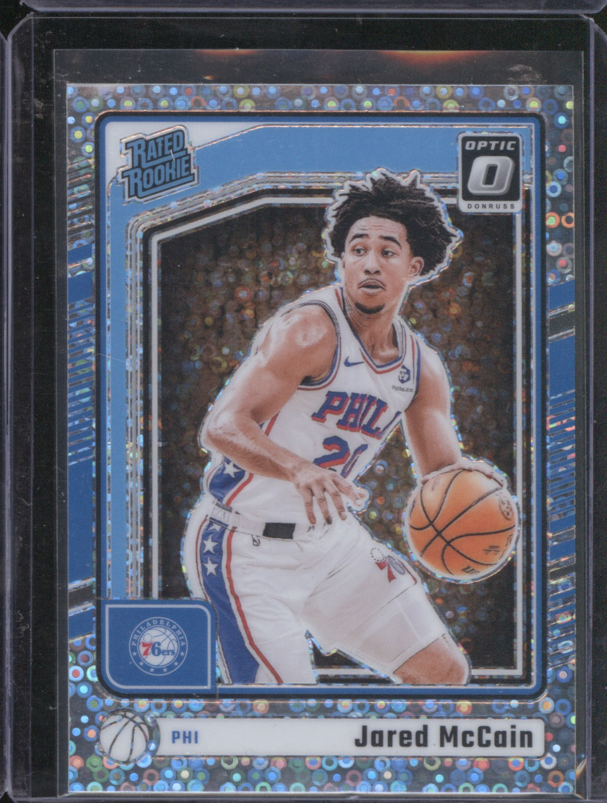 2024 Donruss Optic Jared McCain 270 RC Fast Break Holo