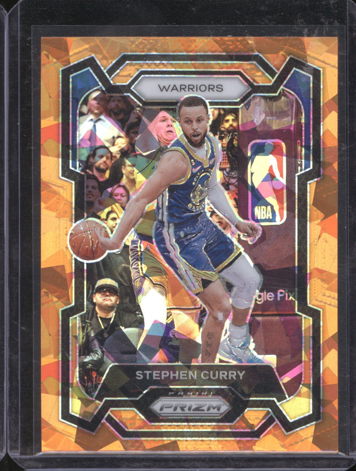 2023 Panini Prizm Stephen Curry 119 Orange Ice Prizm