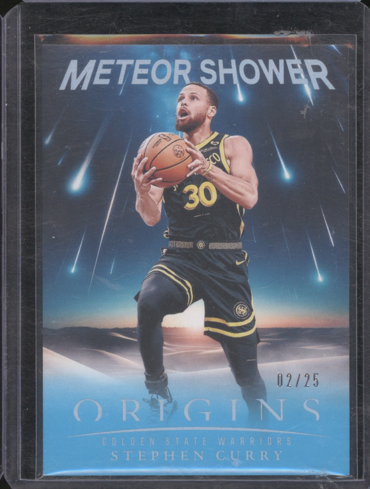 2024 Panini Origins Stephen Curry Meteor Shower Turquoise 02/25