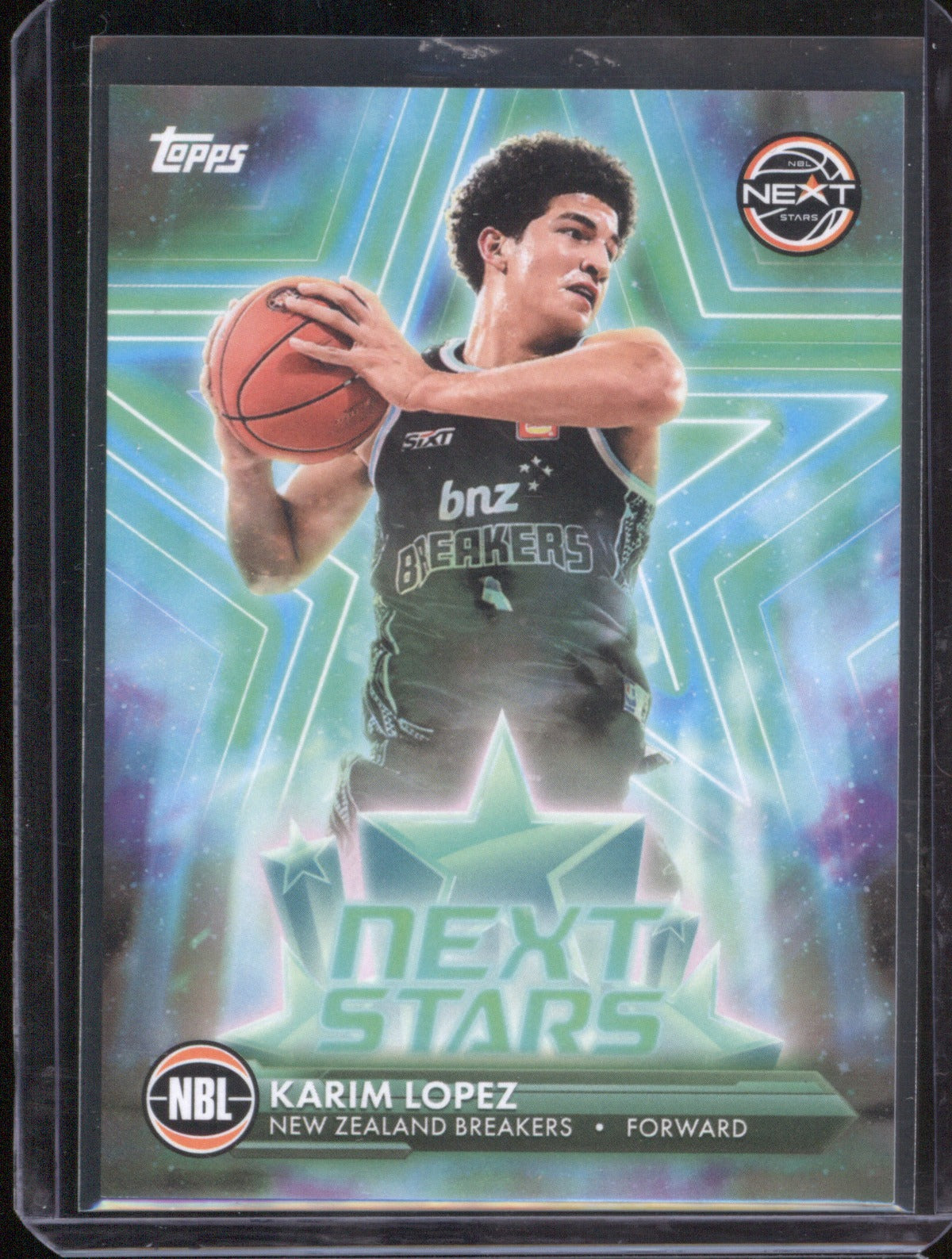 Karim Lopez 2025-26 Topps Basketball Next Stars SSP NS-4 NZ Breakers