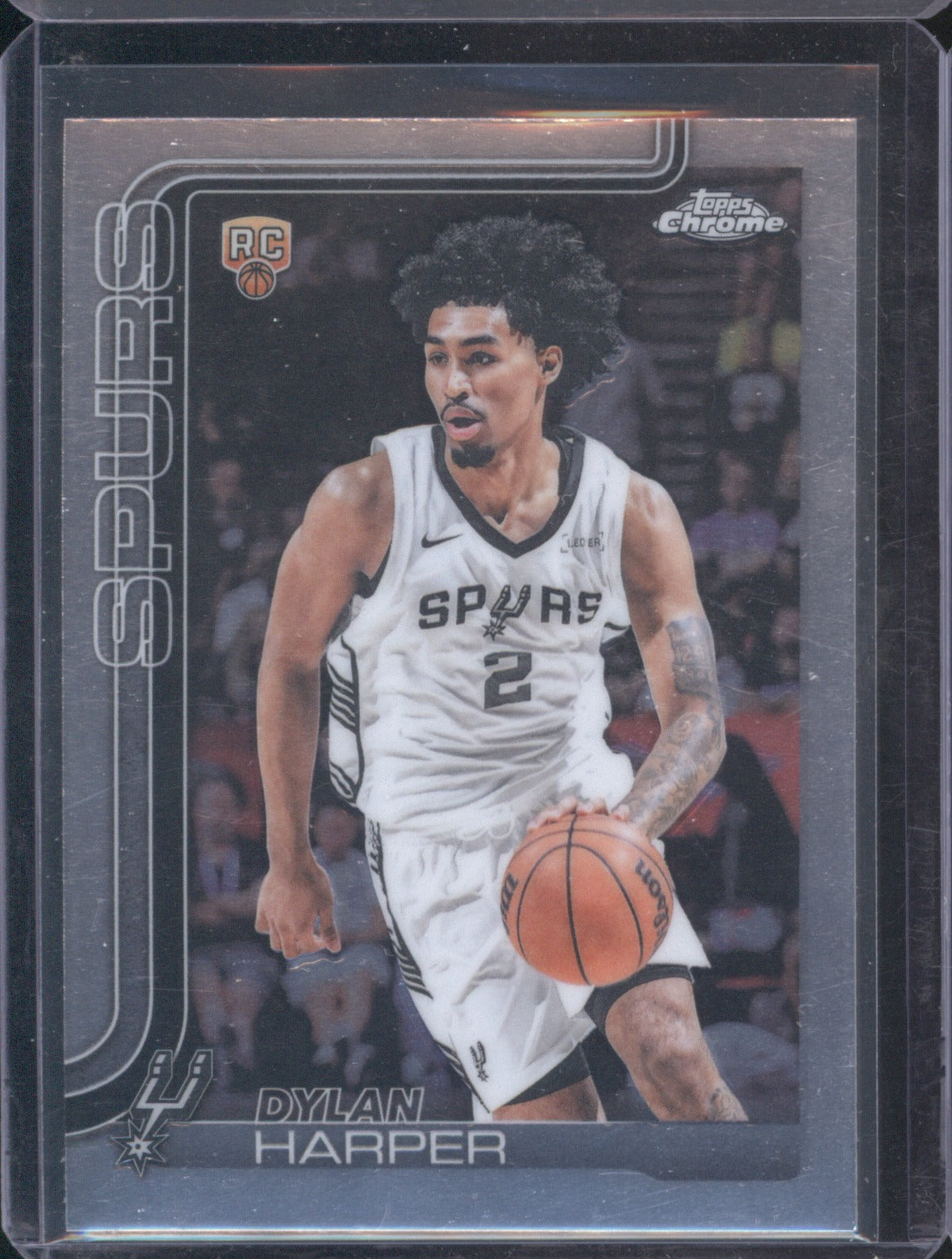 2025-26 Topps Chrome Dylan Harper 252 RC