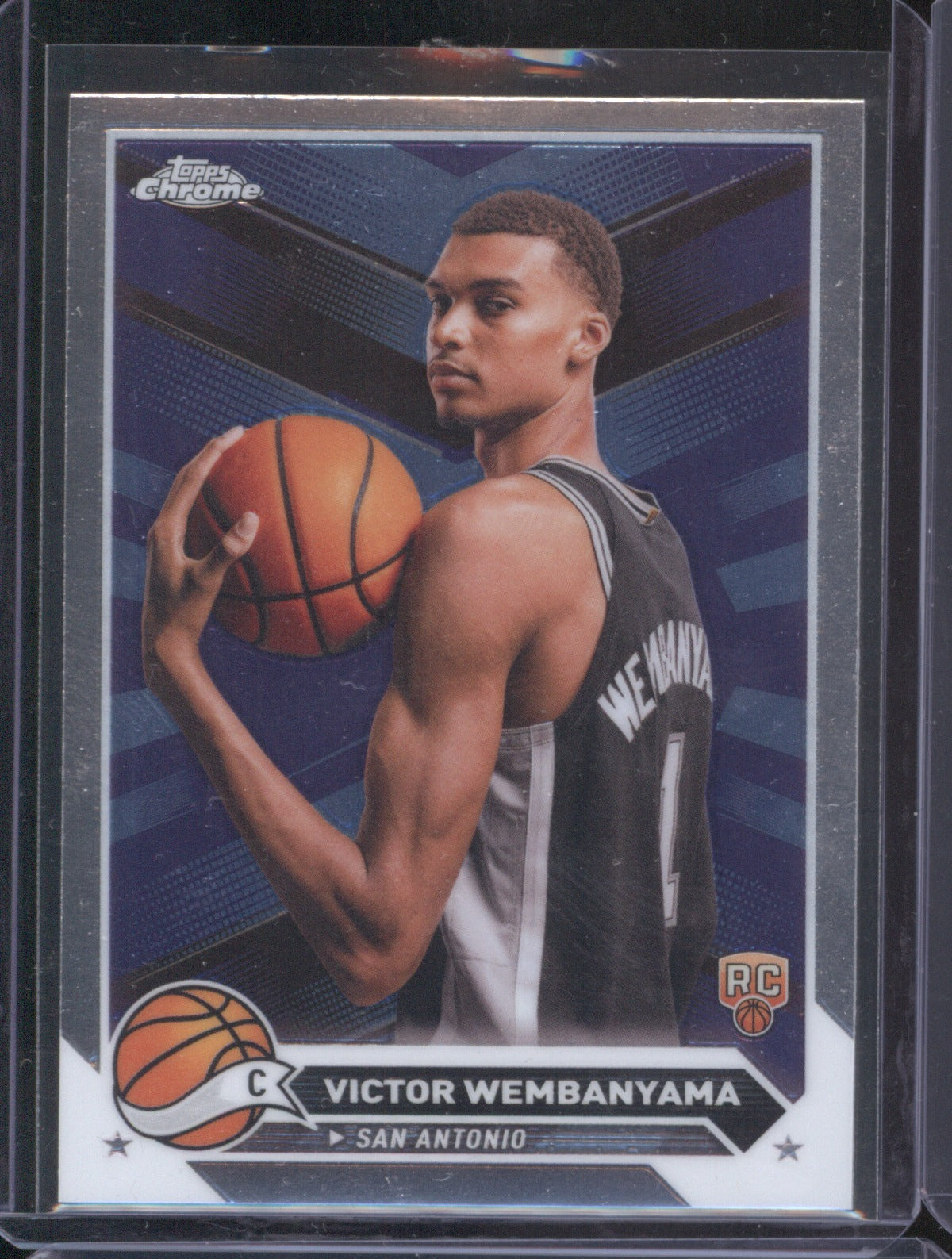 Victor Wembanyama 2023 Topps Chrome 1 Base RC