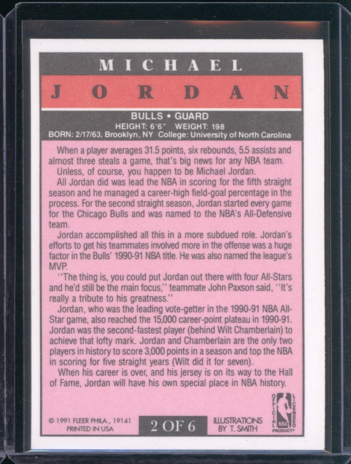 1991-92 Fleer 2 Michael Jordan Pro-Visions