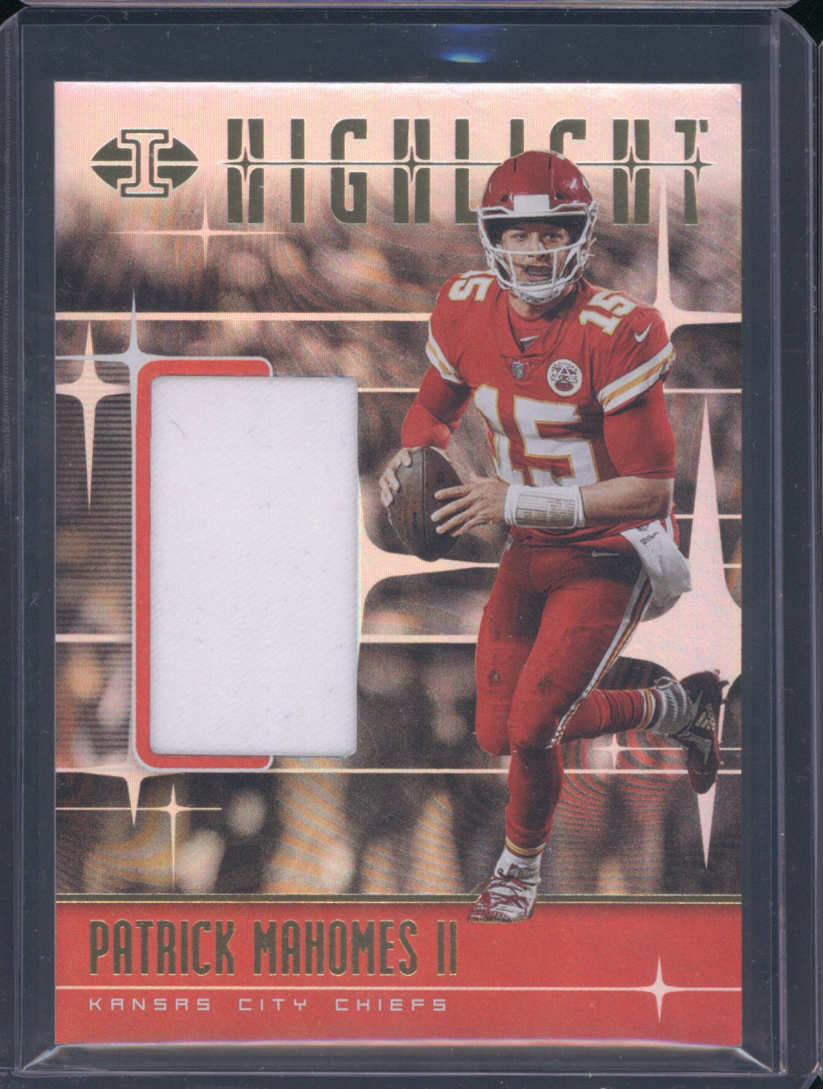 Patrick Mahomes II 2024 Panini Illusions HS-PMS Highlight Jersey